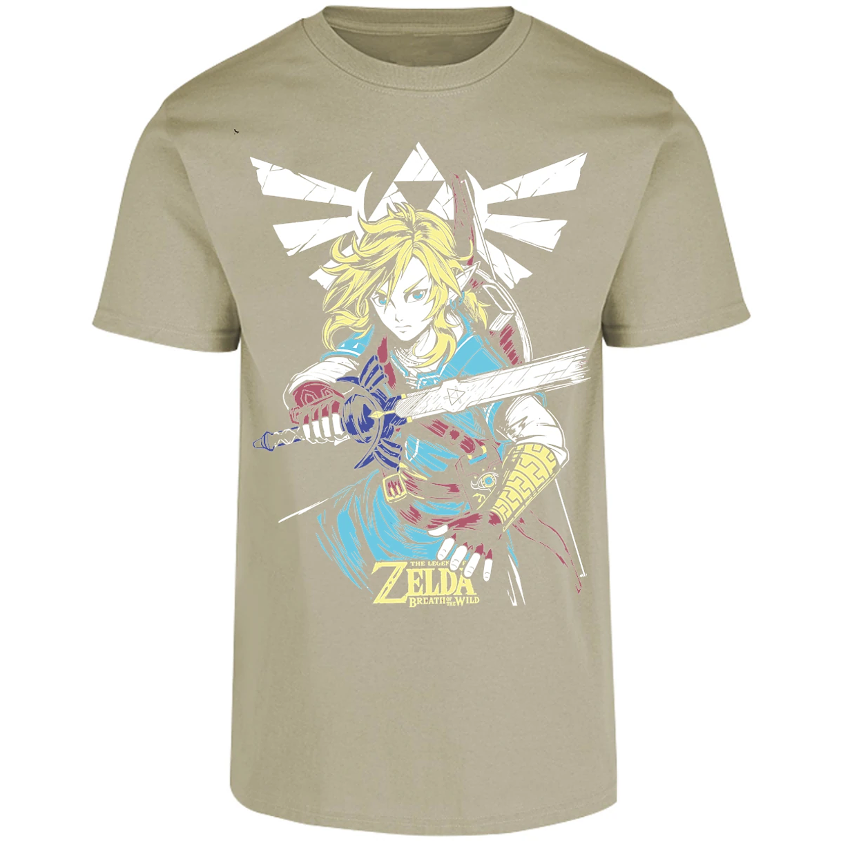 Playera The Leyend Of Zelda Link Botw para Adulto 5