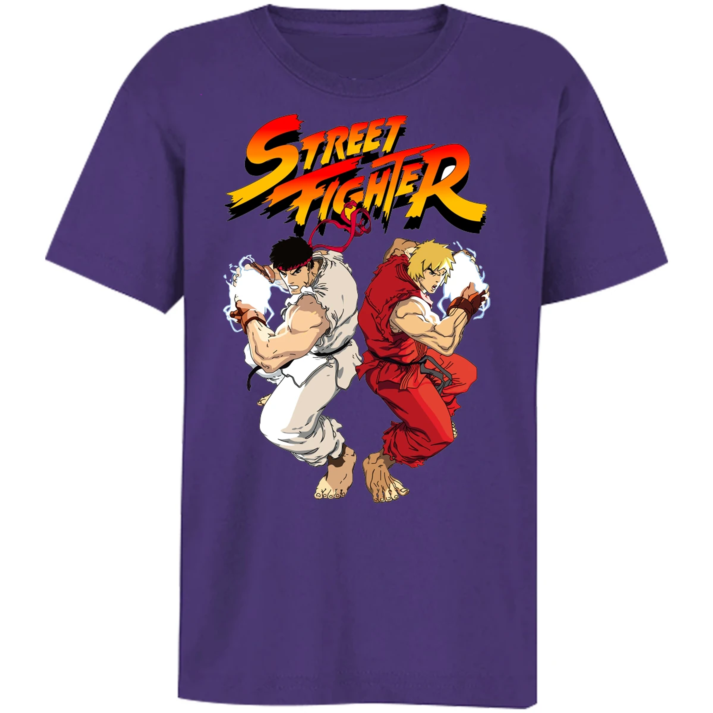 Playera Street Fighter Ryu Y Ken para Niño 8