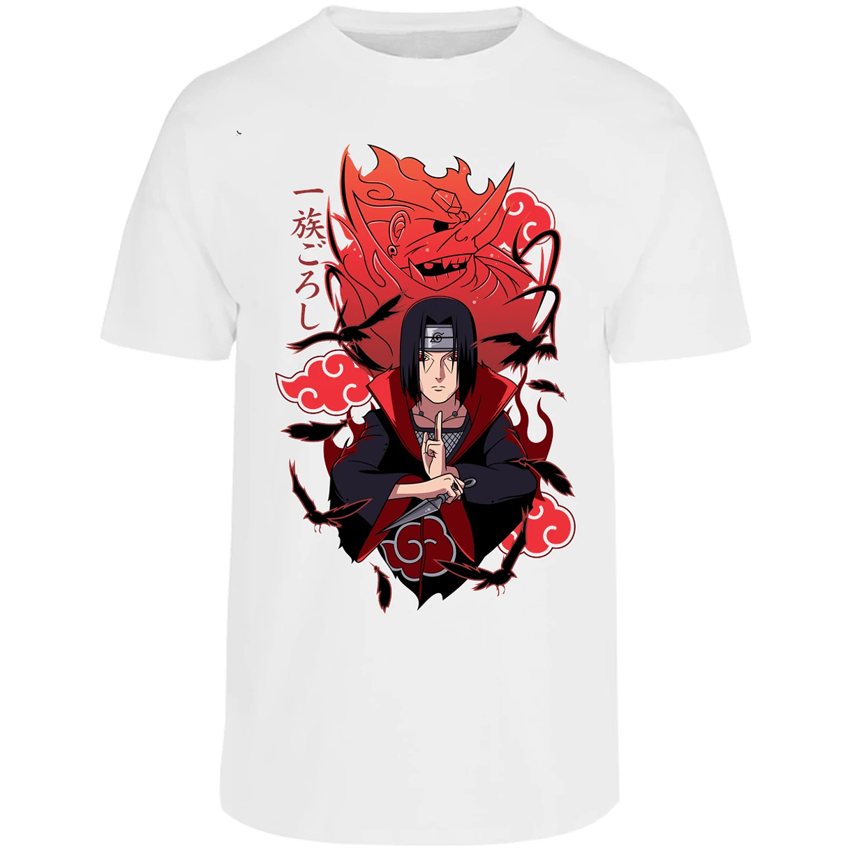 Playera Naruto Itachi Anime para Adulto 24