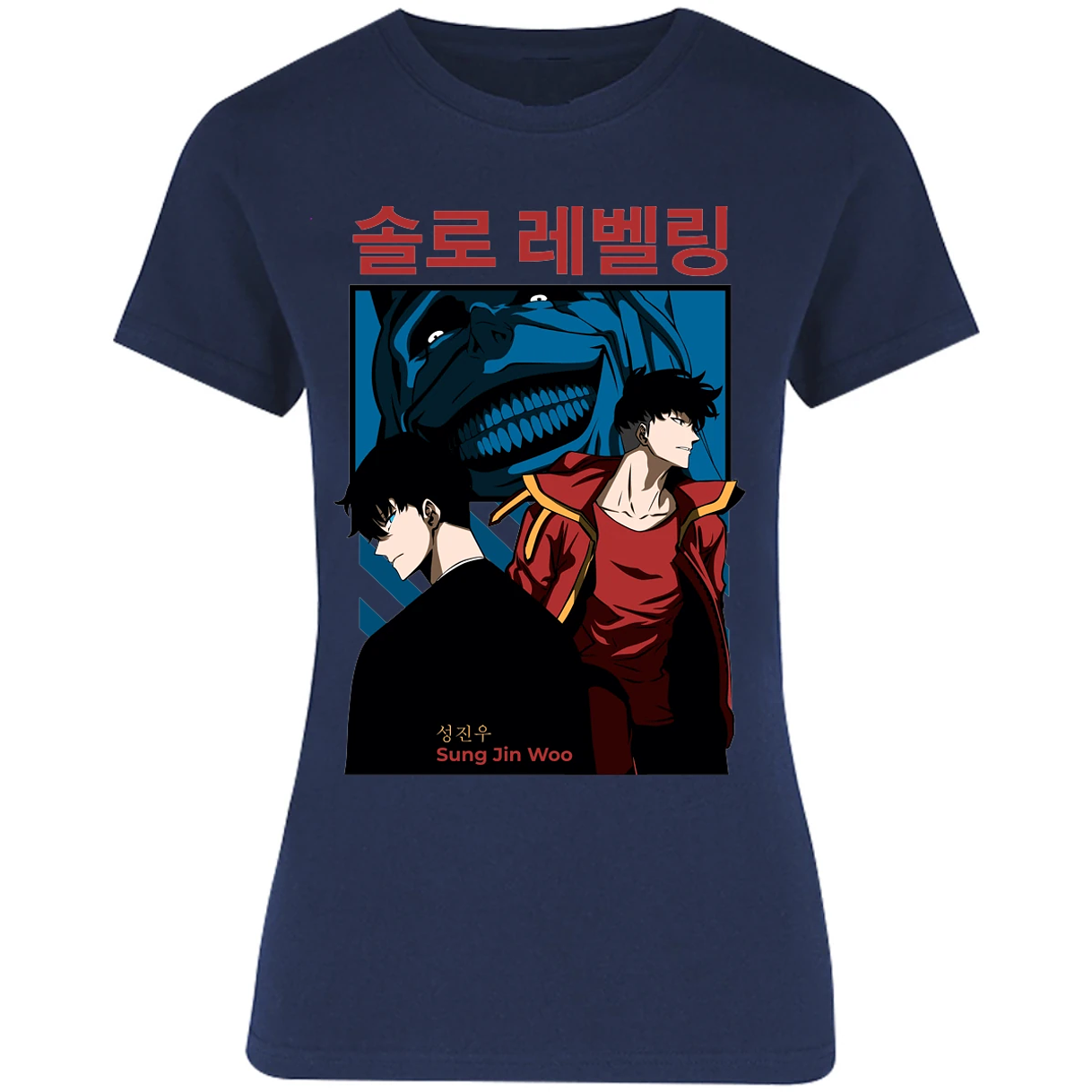 Blusa Solo Leveling Sun Jin Woo Blusa para Mujer 2