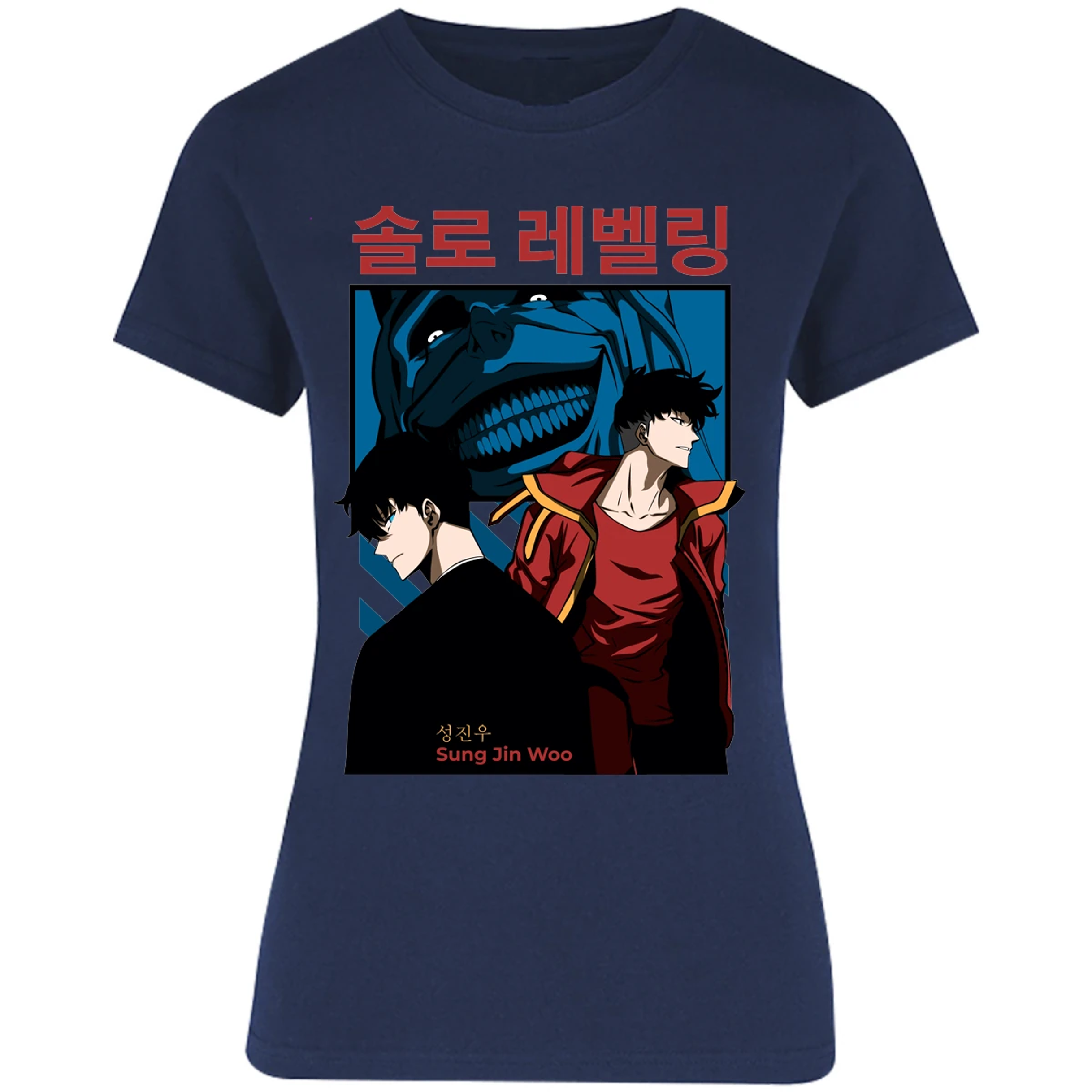 Blusa Solo Leveling Sun Jin Woo Blusa para Mujer 2