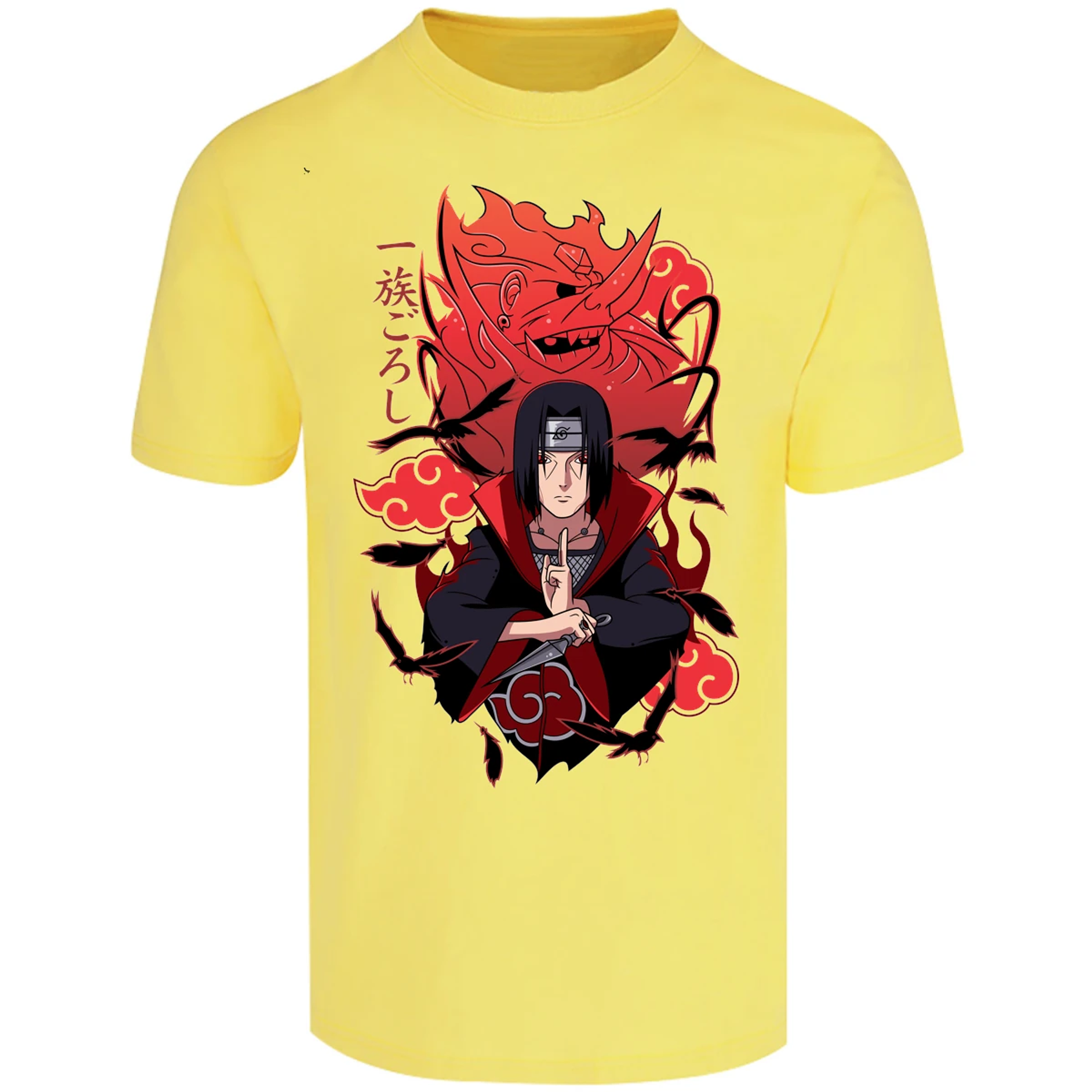 Playera Naruto Itachi Anime para Adulto 16