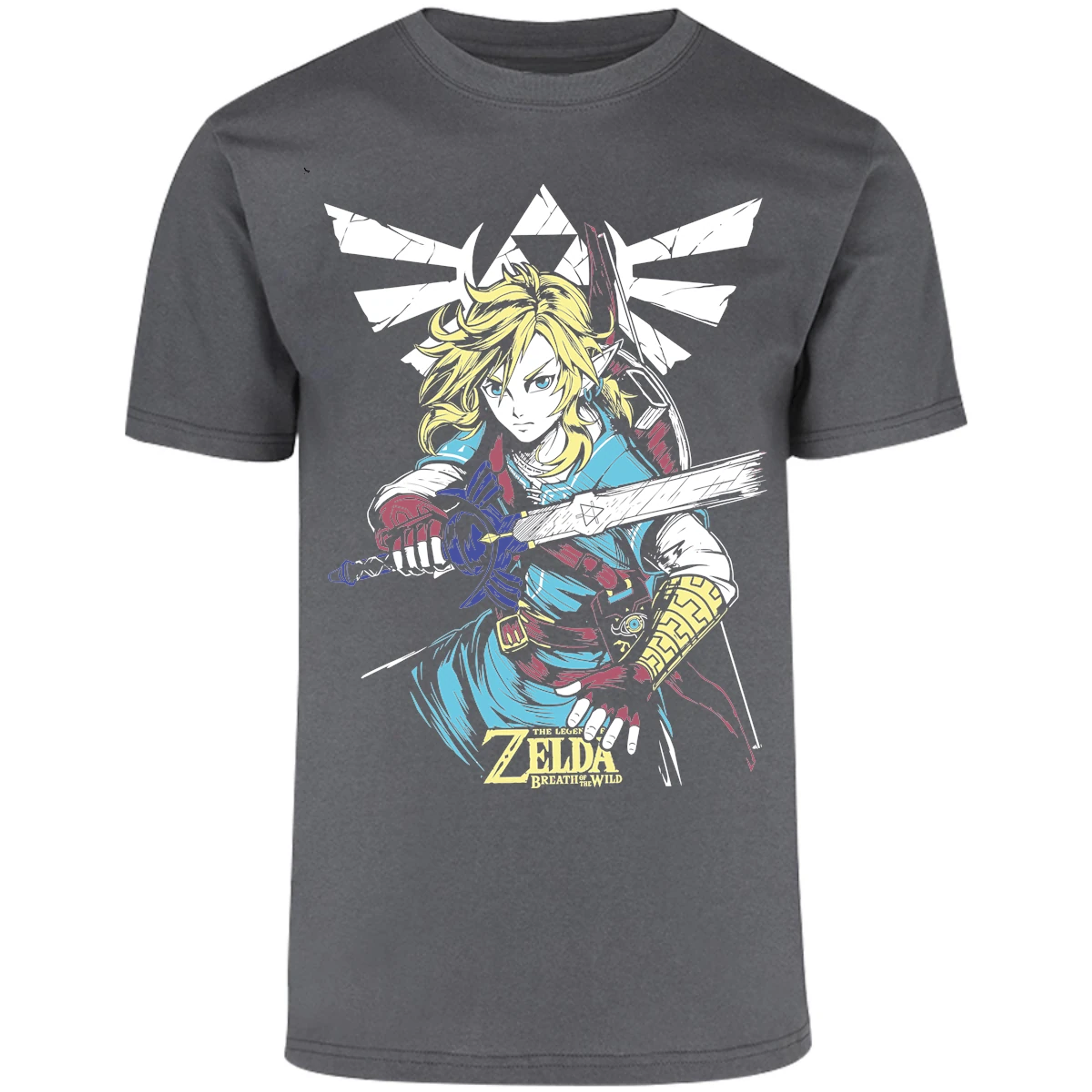 Playera The Leyend Of Zelda Link Botw para Adulto 26