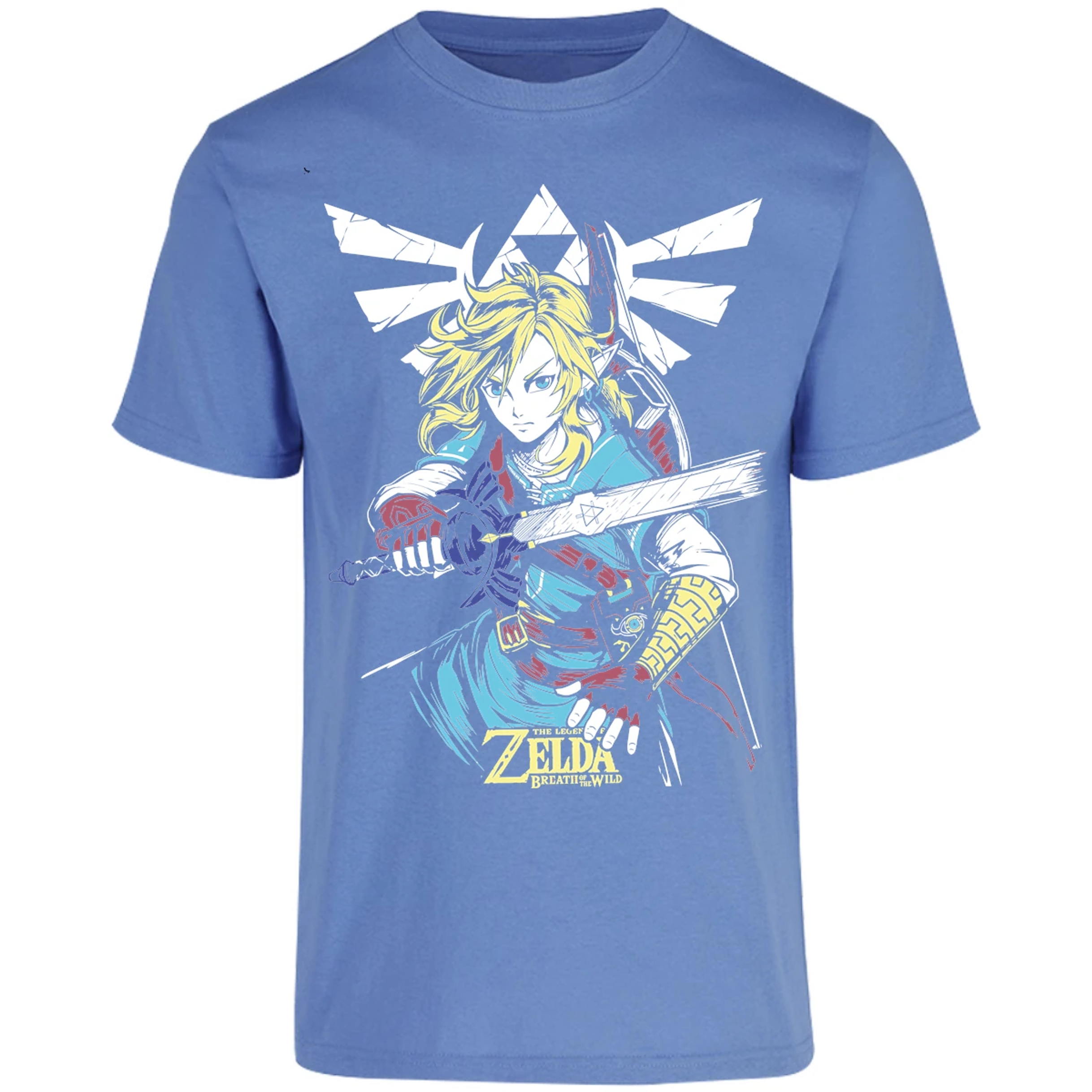 Playera The Leyend Of Zelda Link Botw para Adulto 11