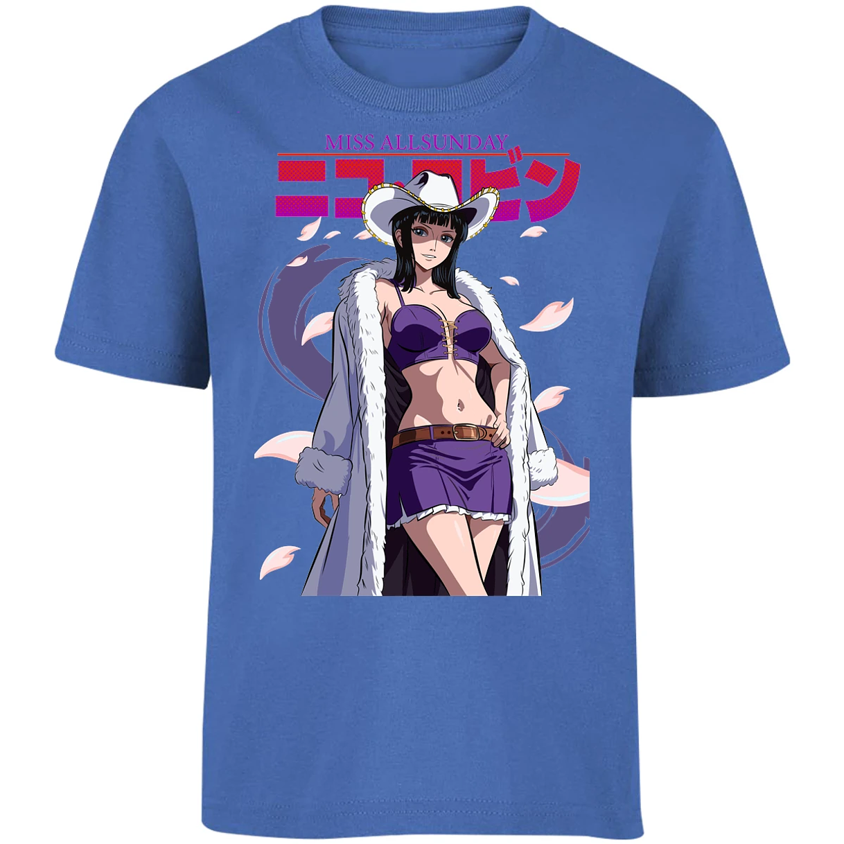 Playera One Piece Nico Miss Allsunday para Niño 25