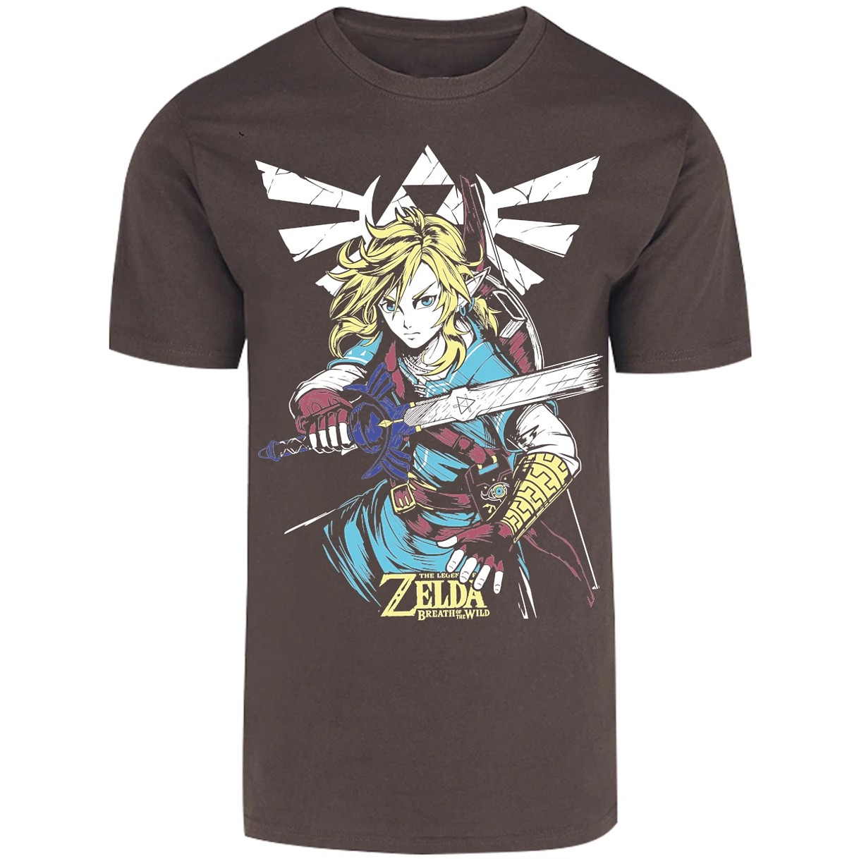 Playera The Leyend Of Zelda Link Botw para Adulto 18