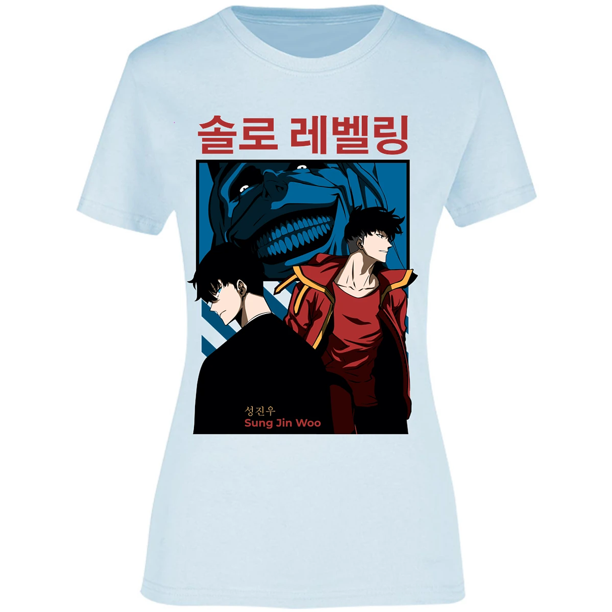 Blusa Solo Leveling Sun Jin Woo Blusa para Mujer 11