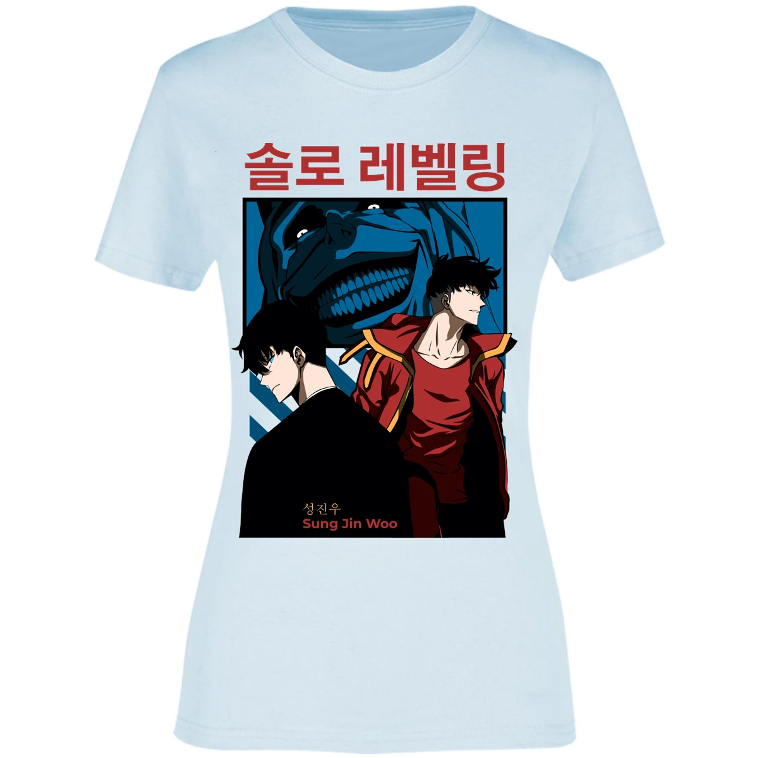 Blusa Solo Leveling Sun Jin Woo Blusa para Mujer 11