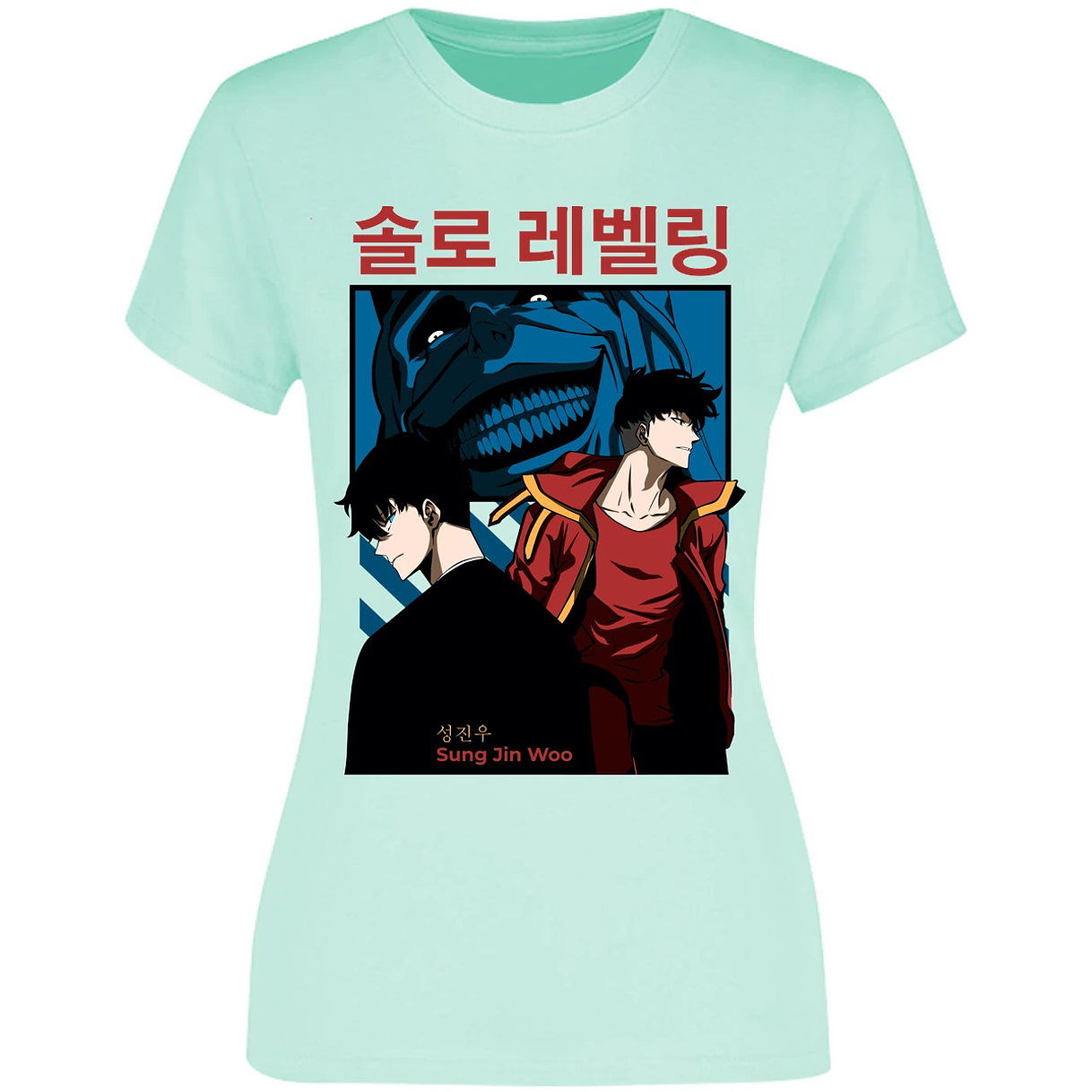 Blusa Solo Leveling Sun Jin Woo Blusa para Mujer 5