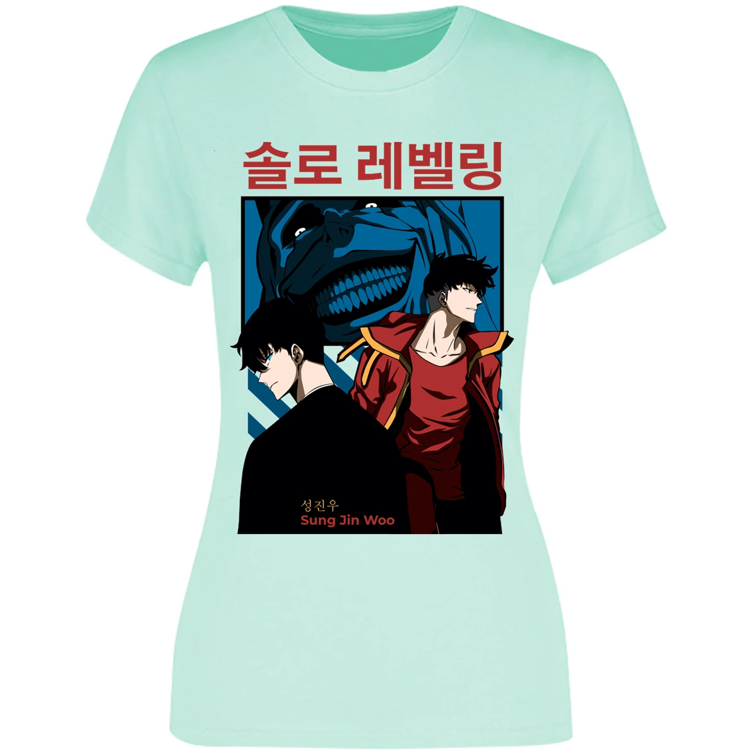 Blusa Solo Leveling Sun Jin Woo Blusa para Mujer 5