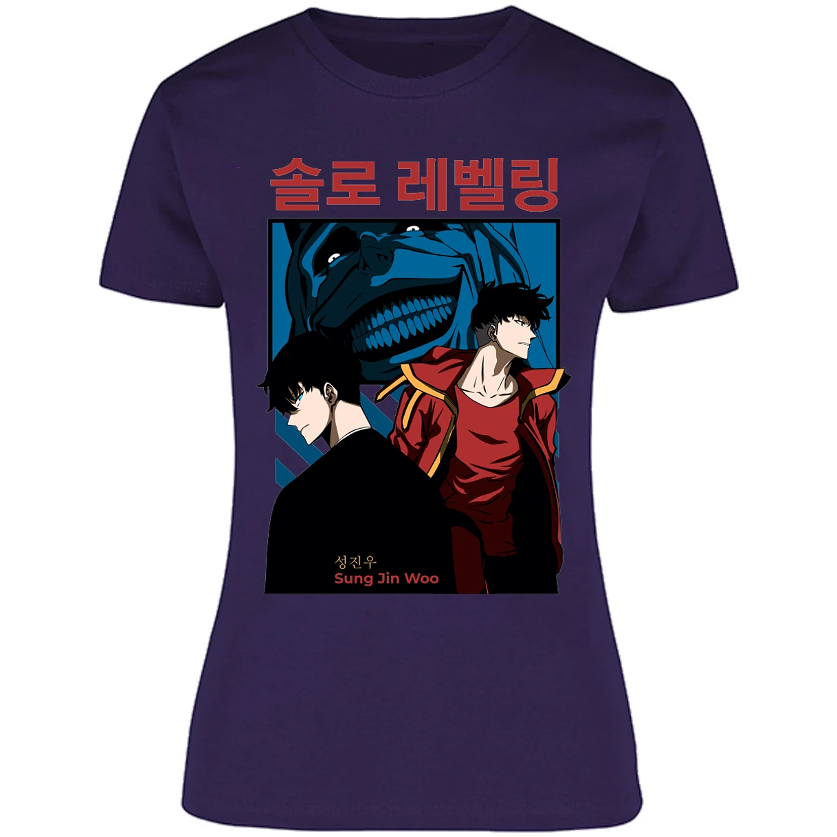 Blusa Solo Leveling Sun Jin Woo Blusa para Mujer 9