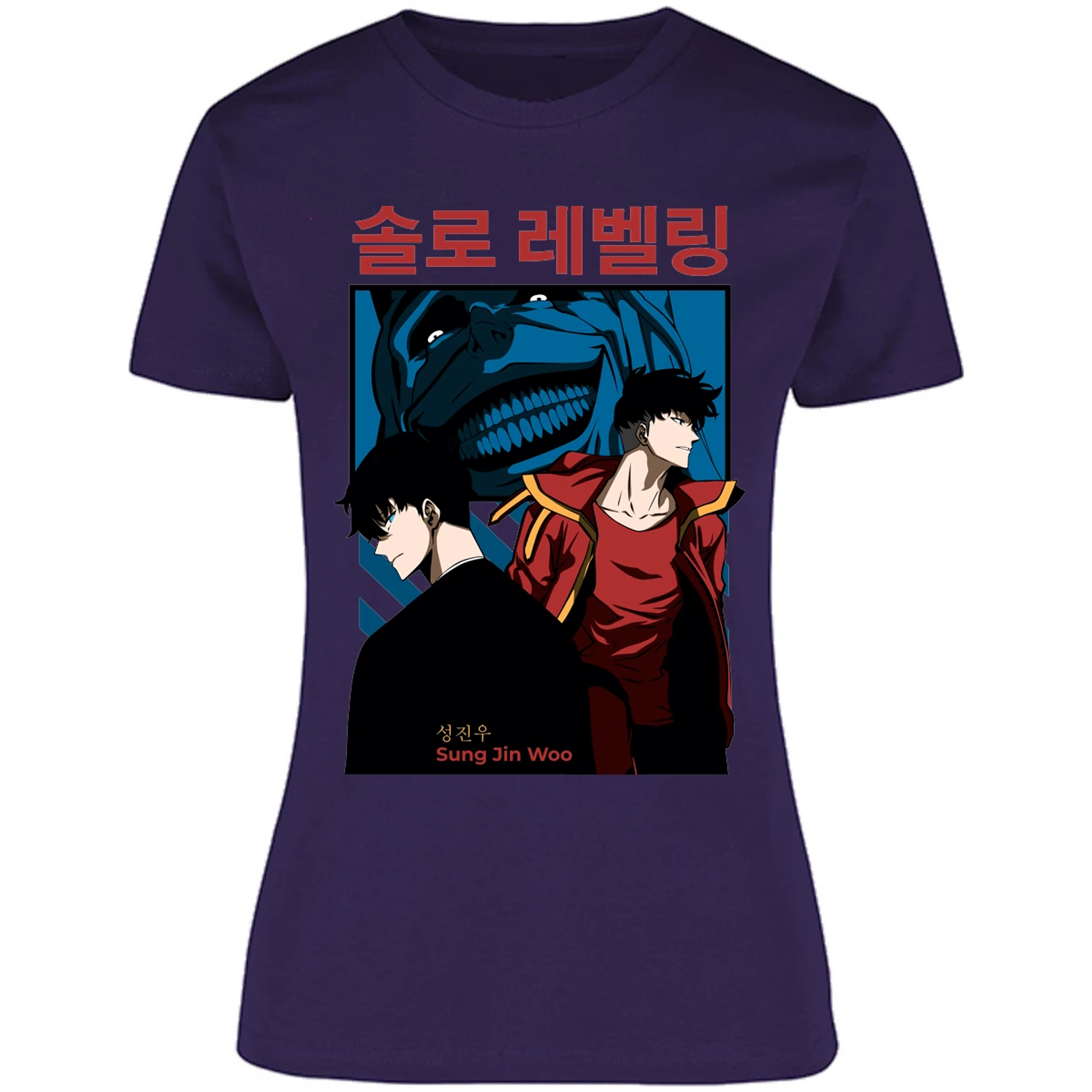 Blusa Solo Leveling Sun Jin Woo Blusa para Mujer 9