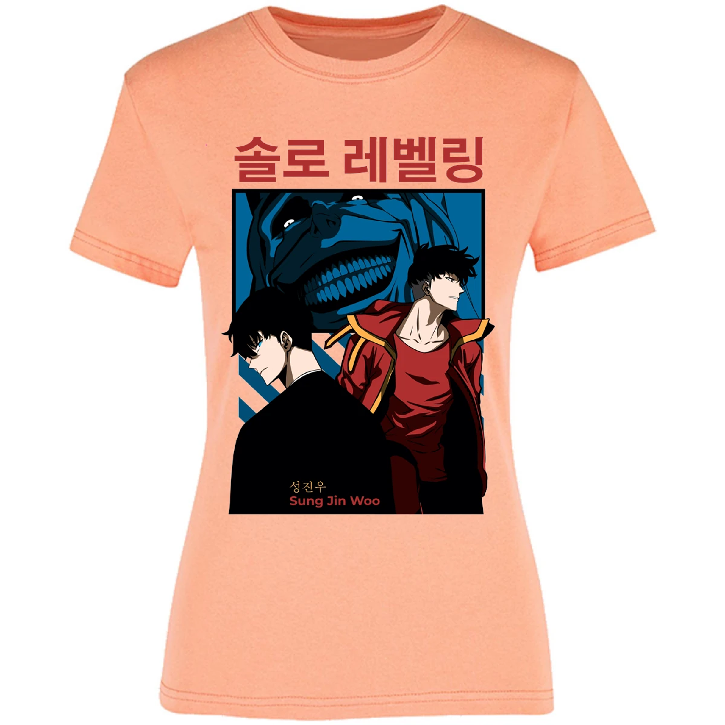 Blusa Solo Leveling Sun Jin Woo Blusa para Mujer 18