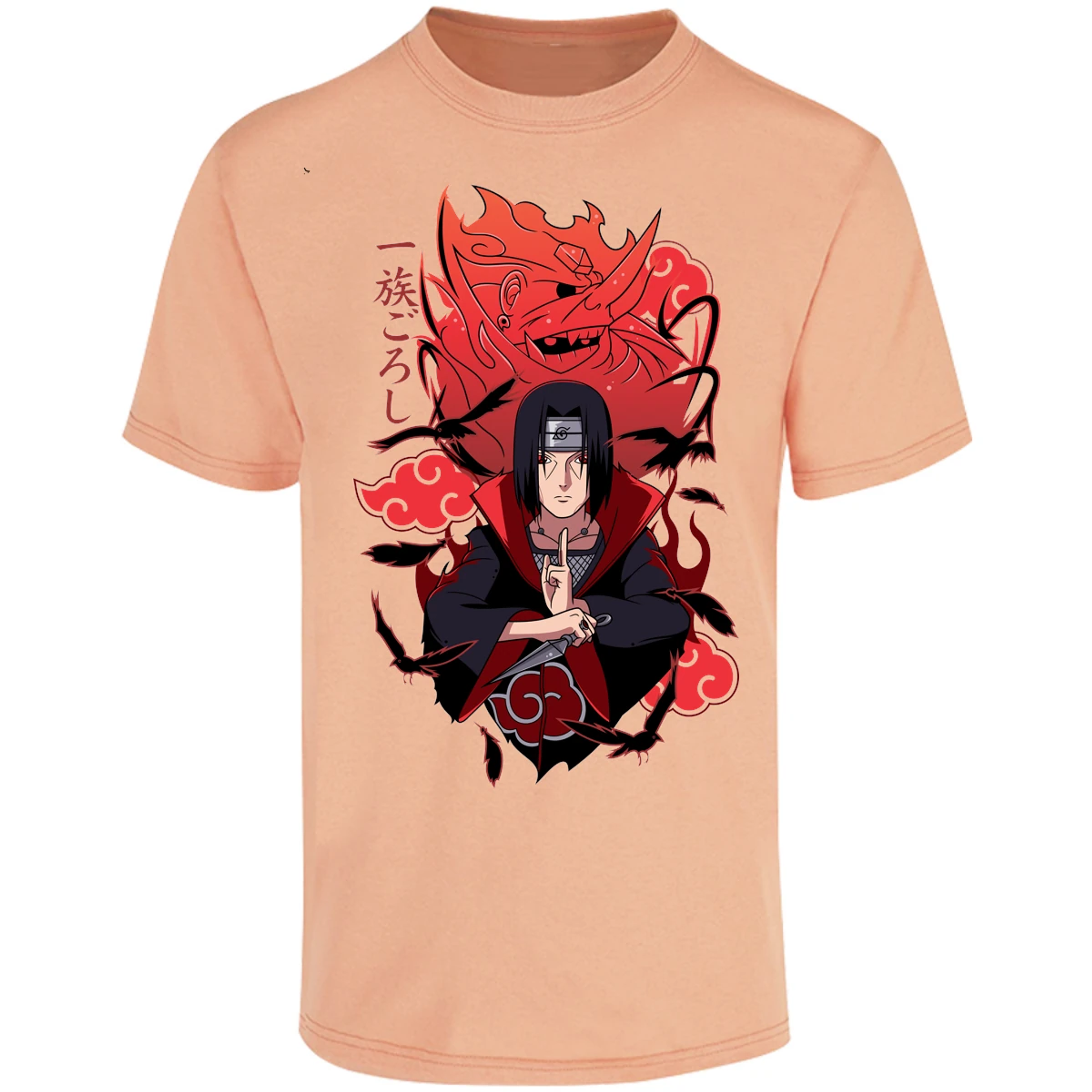 Playera Naruto Itachi Anime para Adulto 27