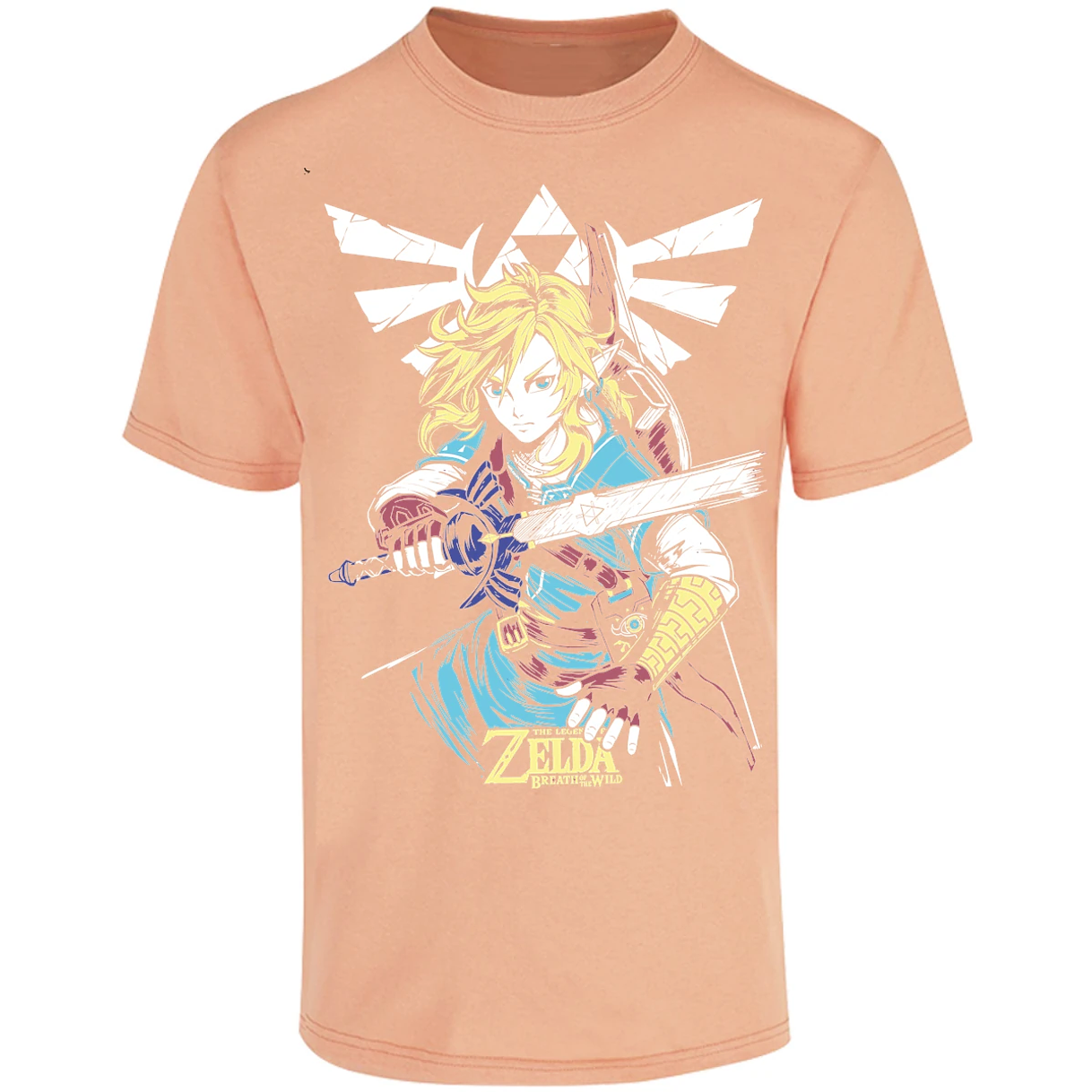 Playera The Leyend Of Zelda Link Botw para Adulto 20