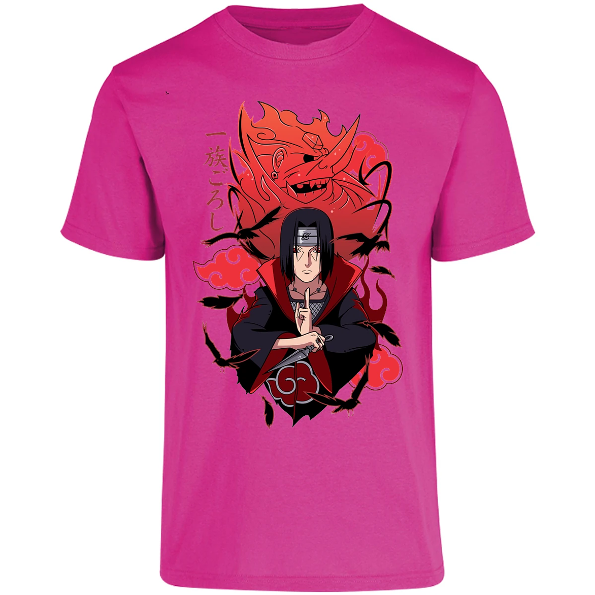 Playera Naruto Itachi Anime para Adulto 13