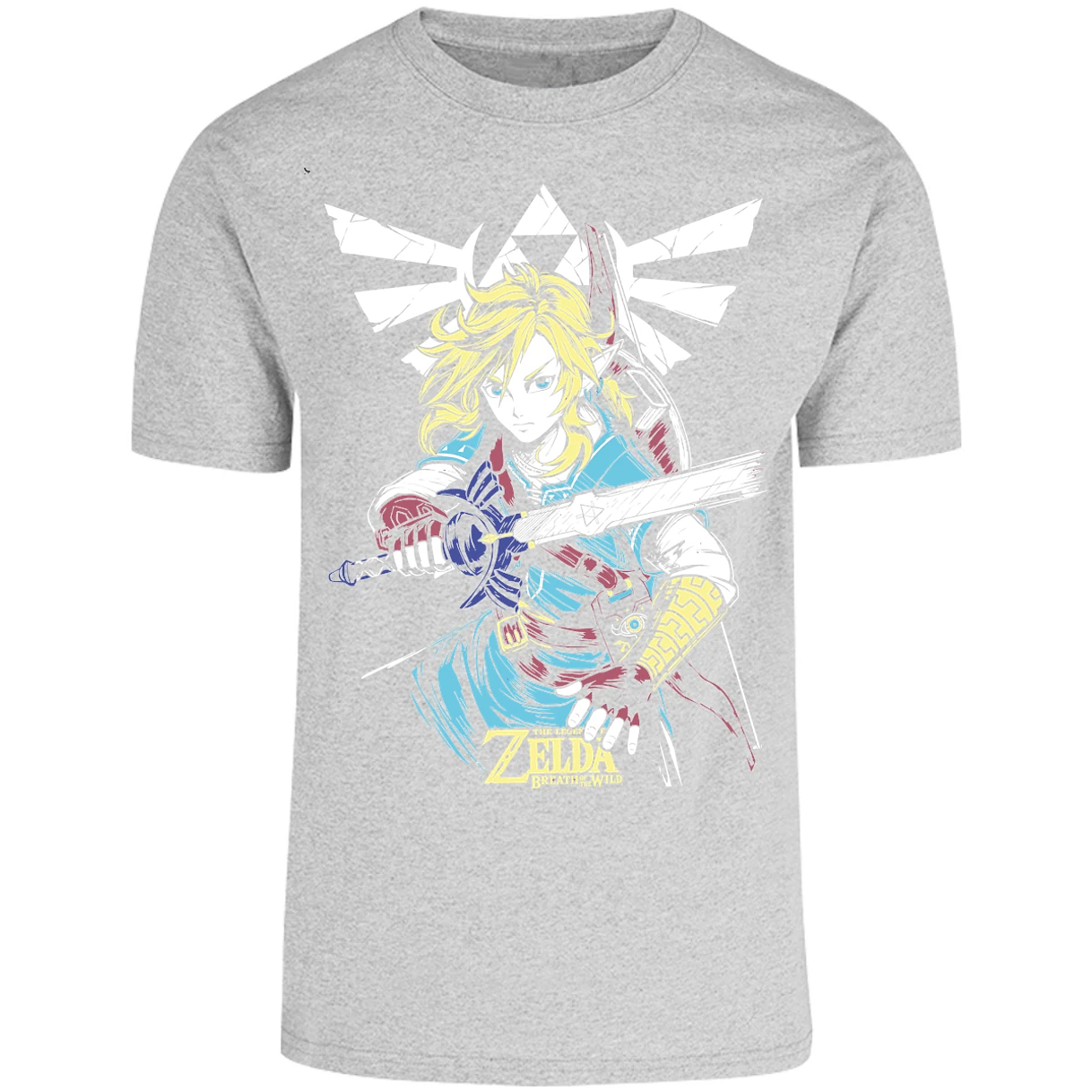 Playera The Leyend Of Zelda Link Botw para Adulto 16