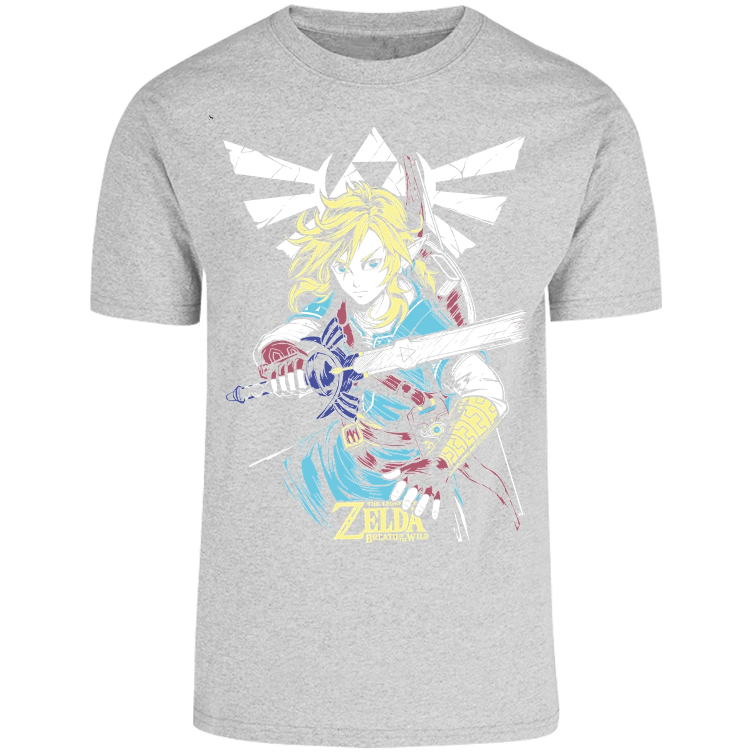 Playera The Leyend Of Zelda Link Botw para Adulto 16