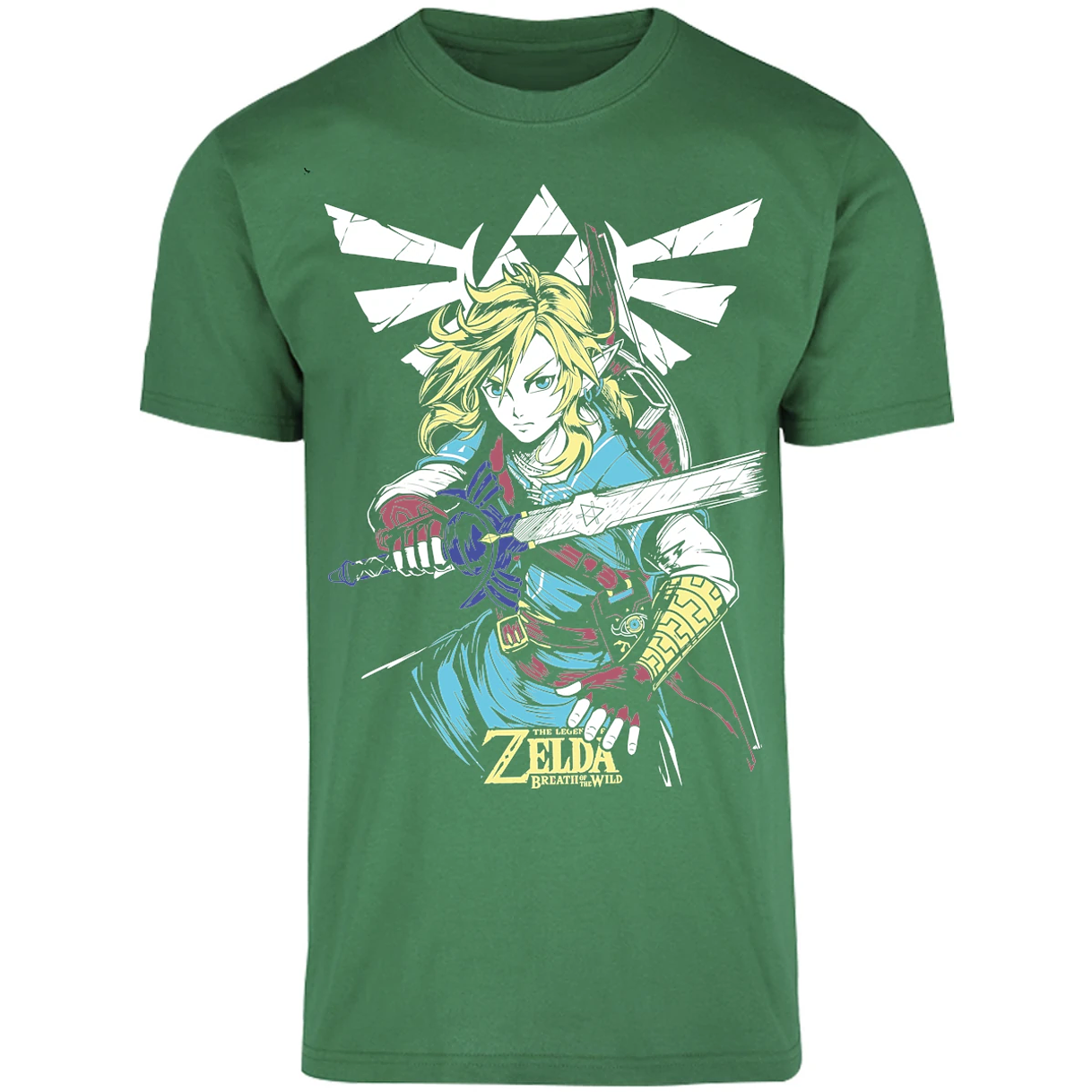 Playera The Leyend Of Zelda Link Botw para Adulto 17