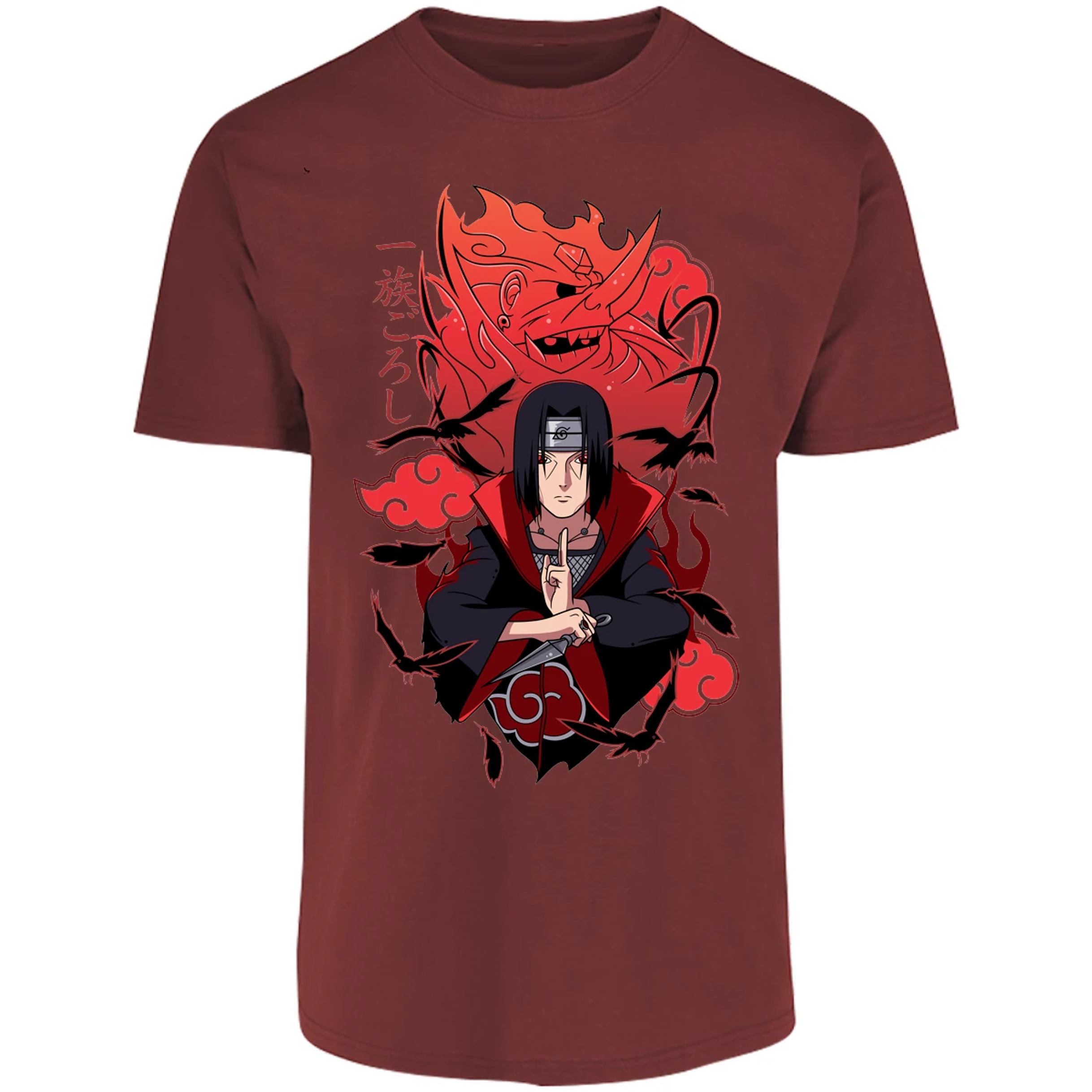 Playera Naruto Itachi Anime para Adulto 17