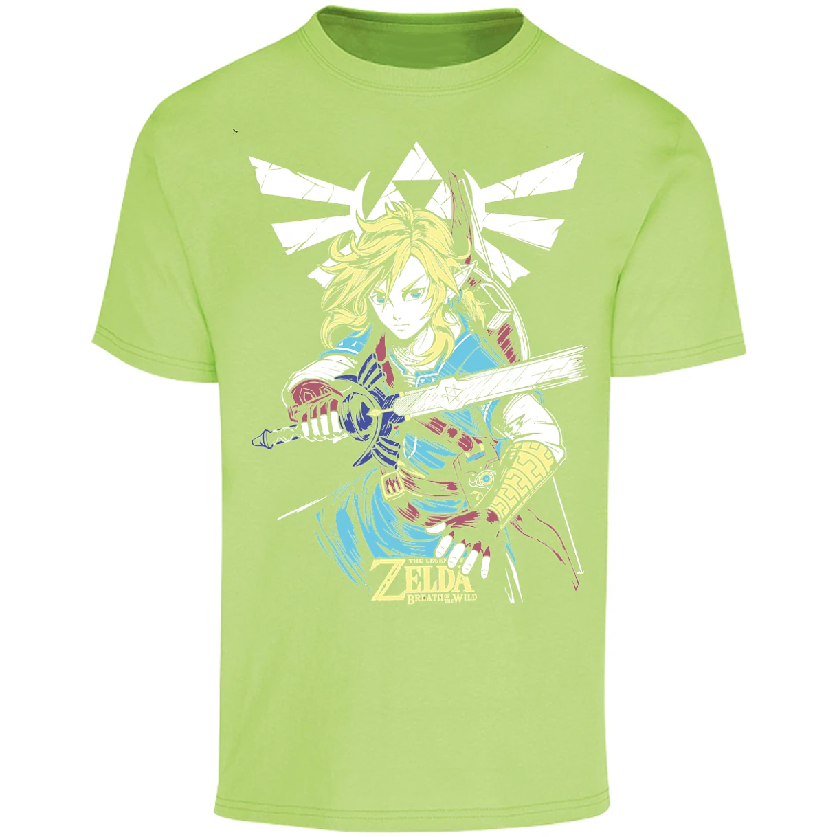 Playera The Leyend Of Zelda Link Botw para Adulto 29