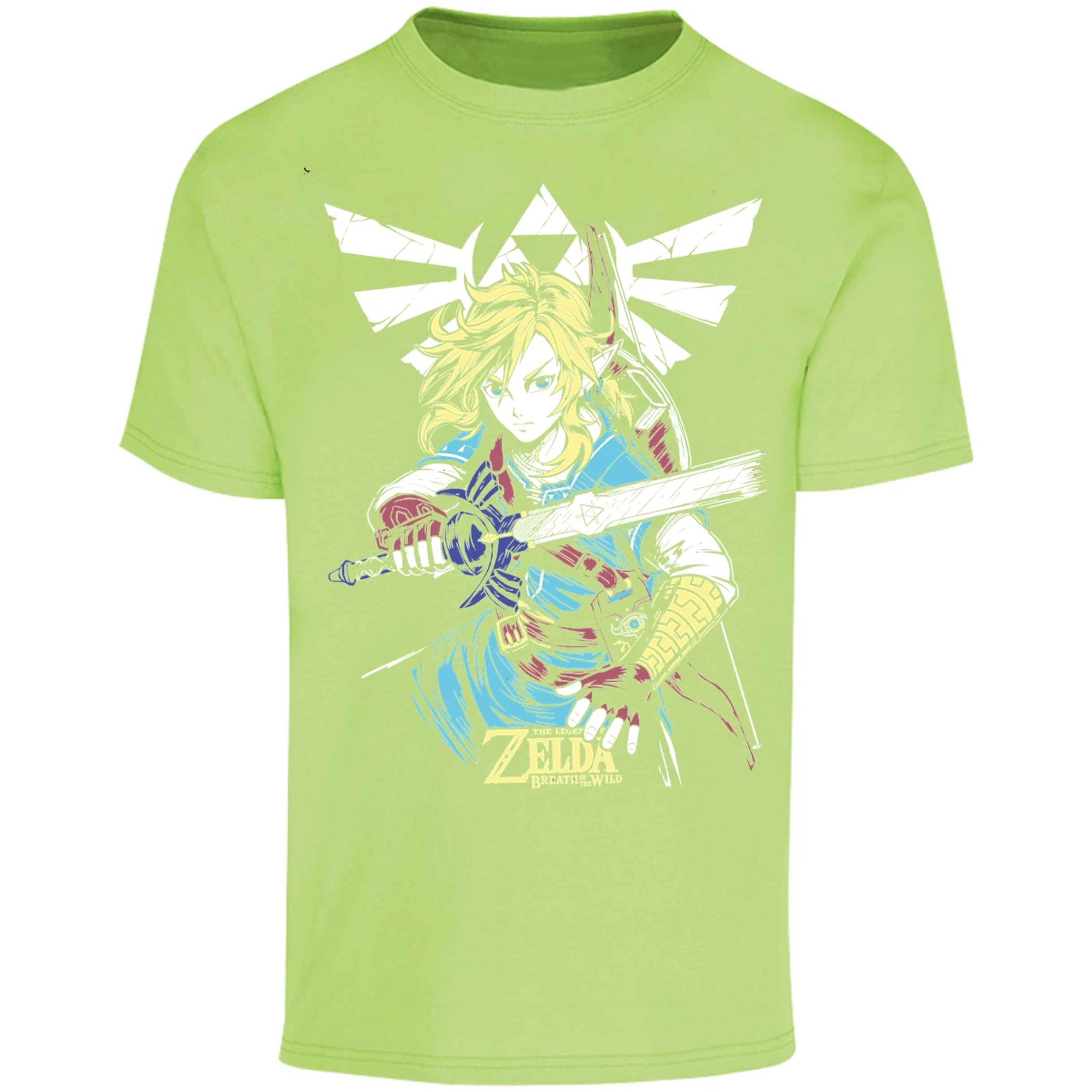 Playera The Leyend Of Zelda Link Botw para Adulto 29