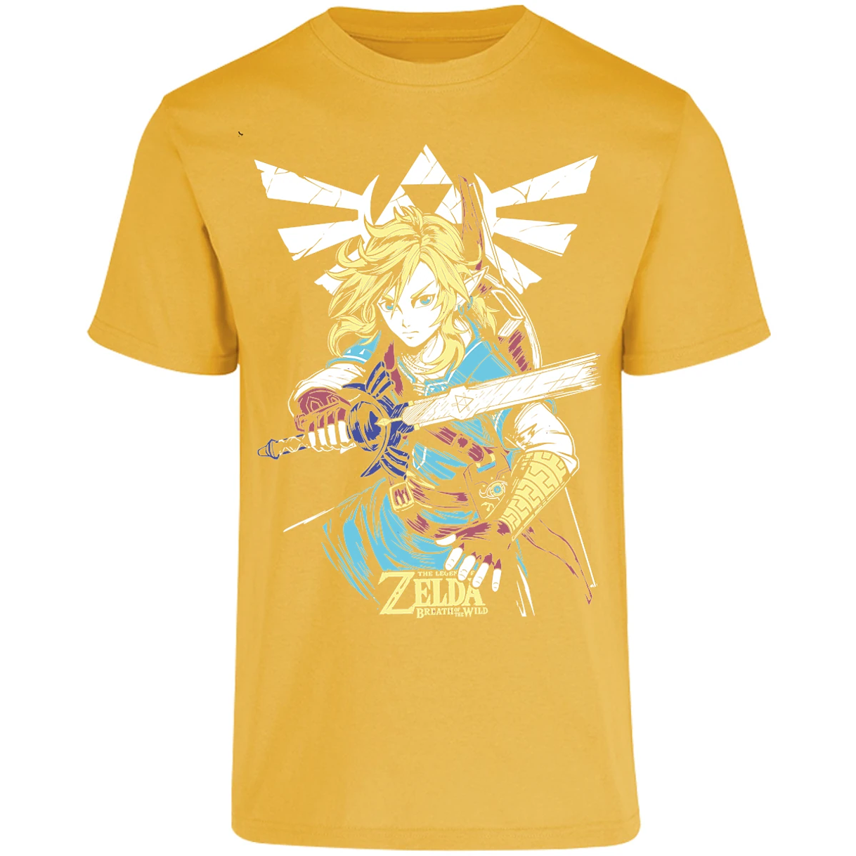 Playera The Leyend Of Zelda Link Botw para Adulto 2