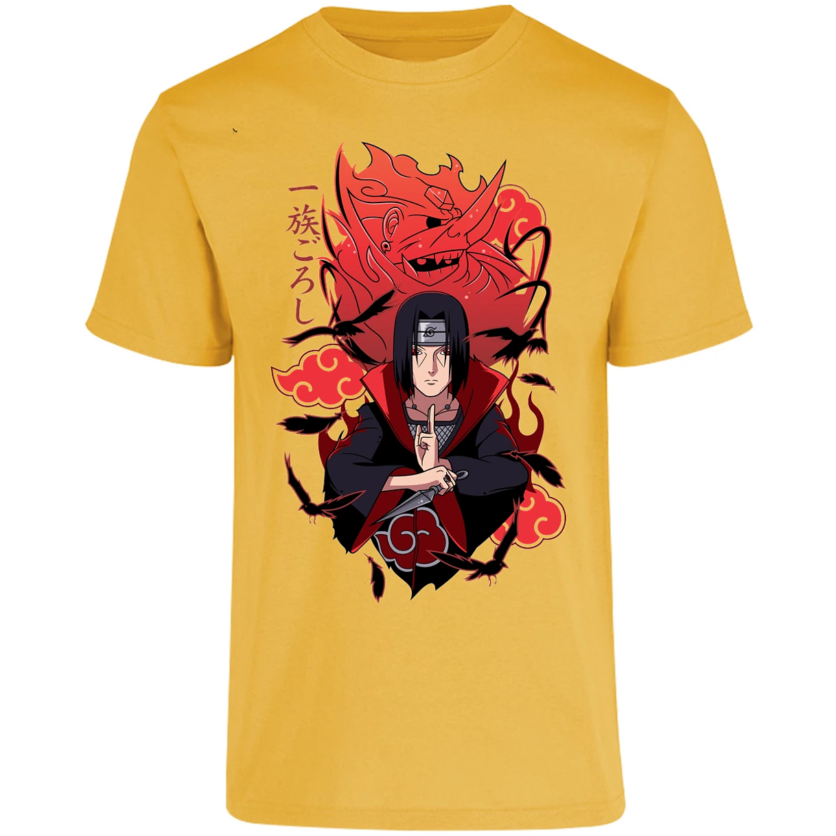 Playera Naruto Itachi Anime para Adulto 2