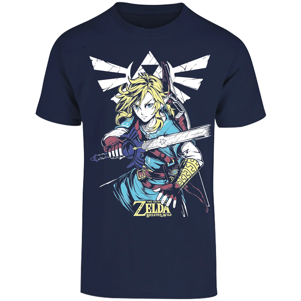 Playera The Leyend Of Zelda Link Botw para Adulto 19