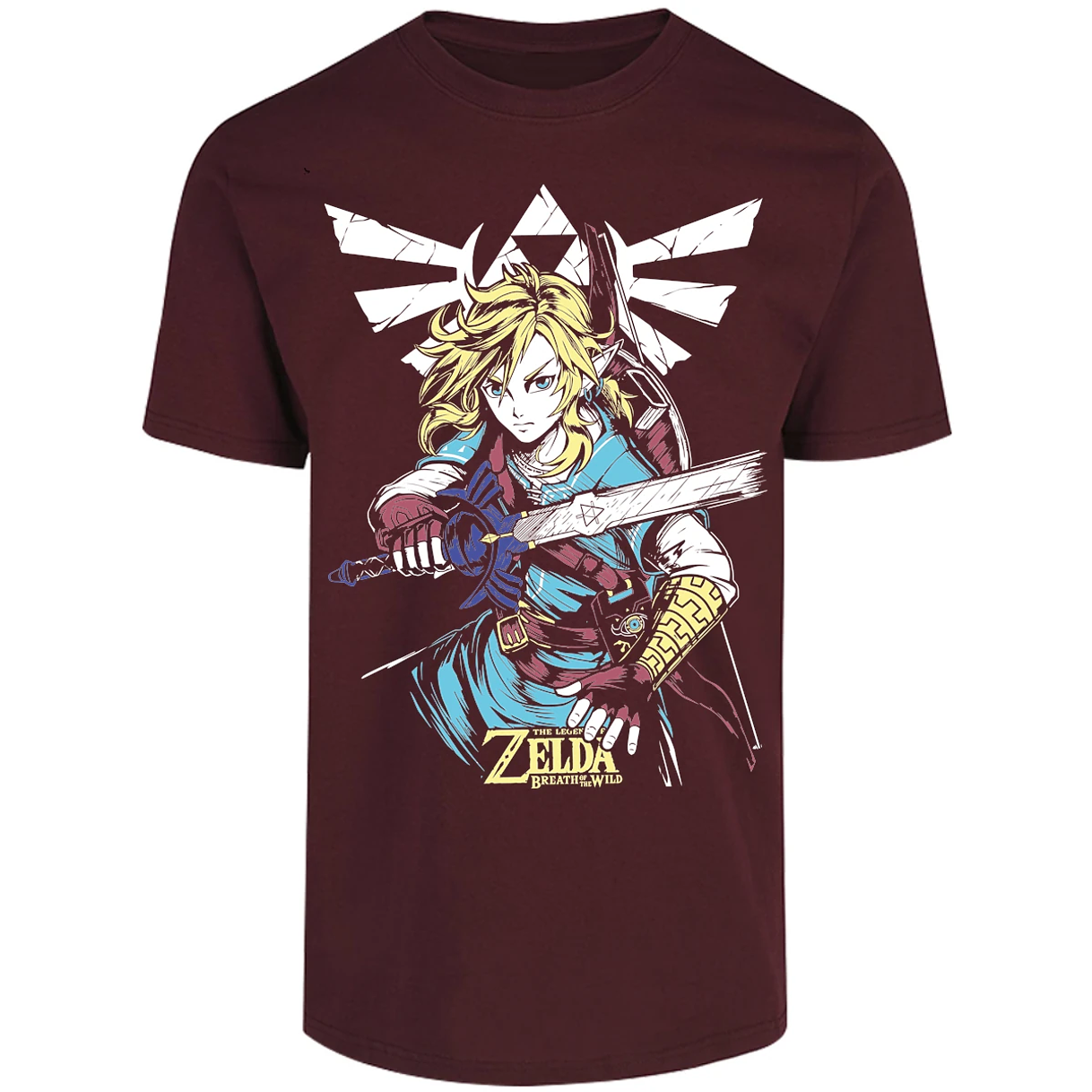 Playera The Leyend Of Zelda Link Botw para Adulto 3