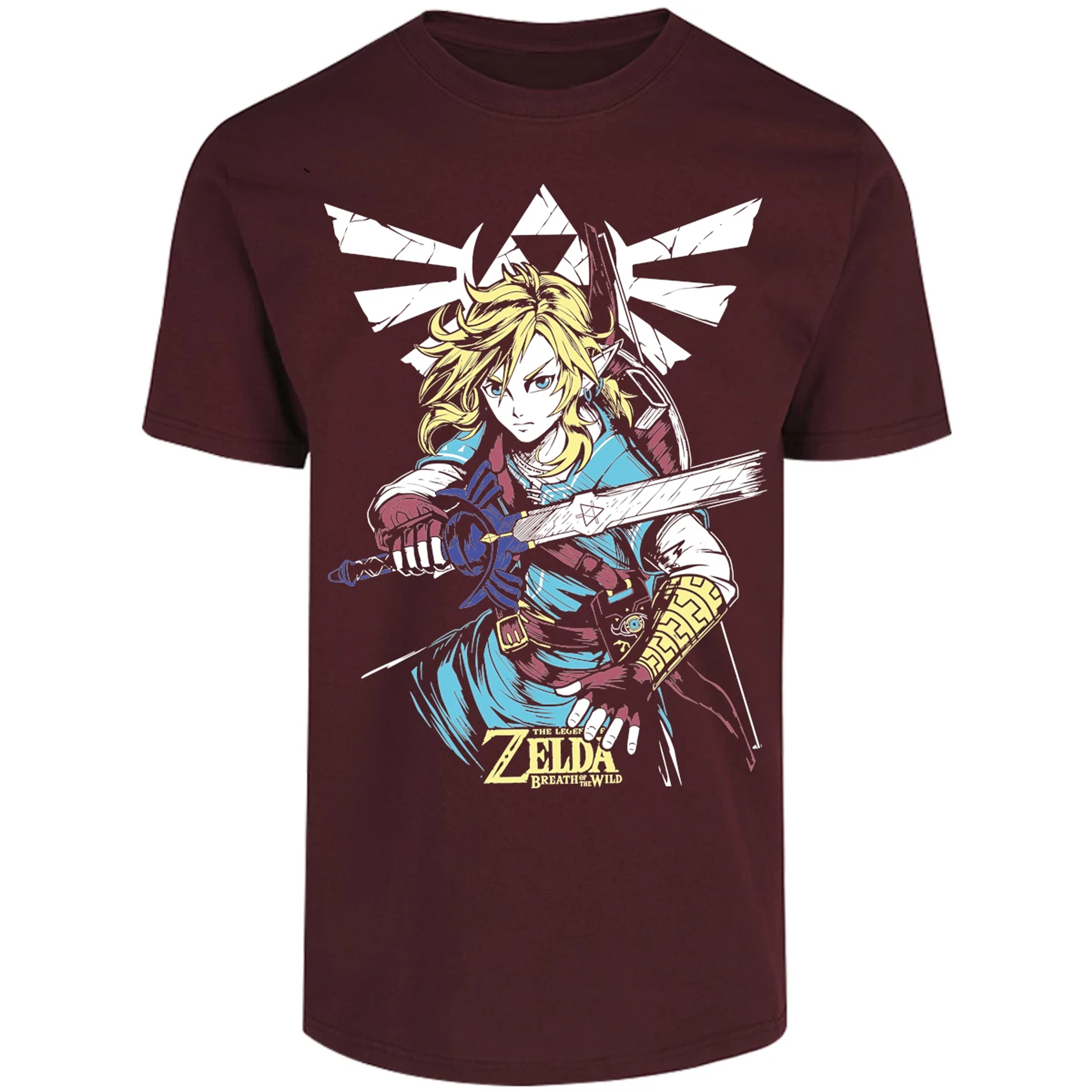 Playera The Leyend Of Zelda Link Botw para Adulto 3