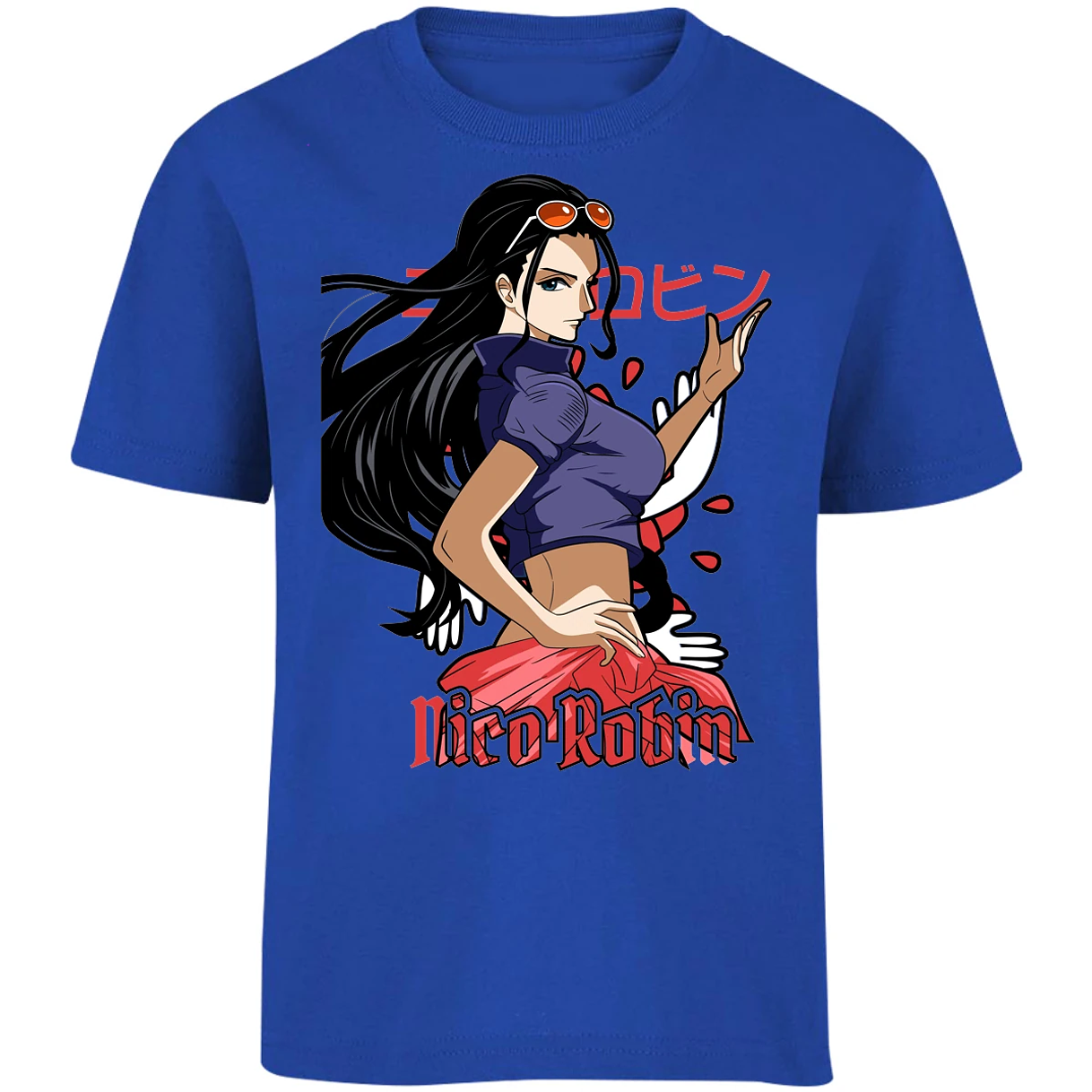 Playera One Piece Nico Robin para Niño 25