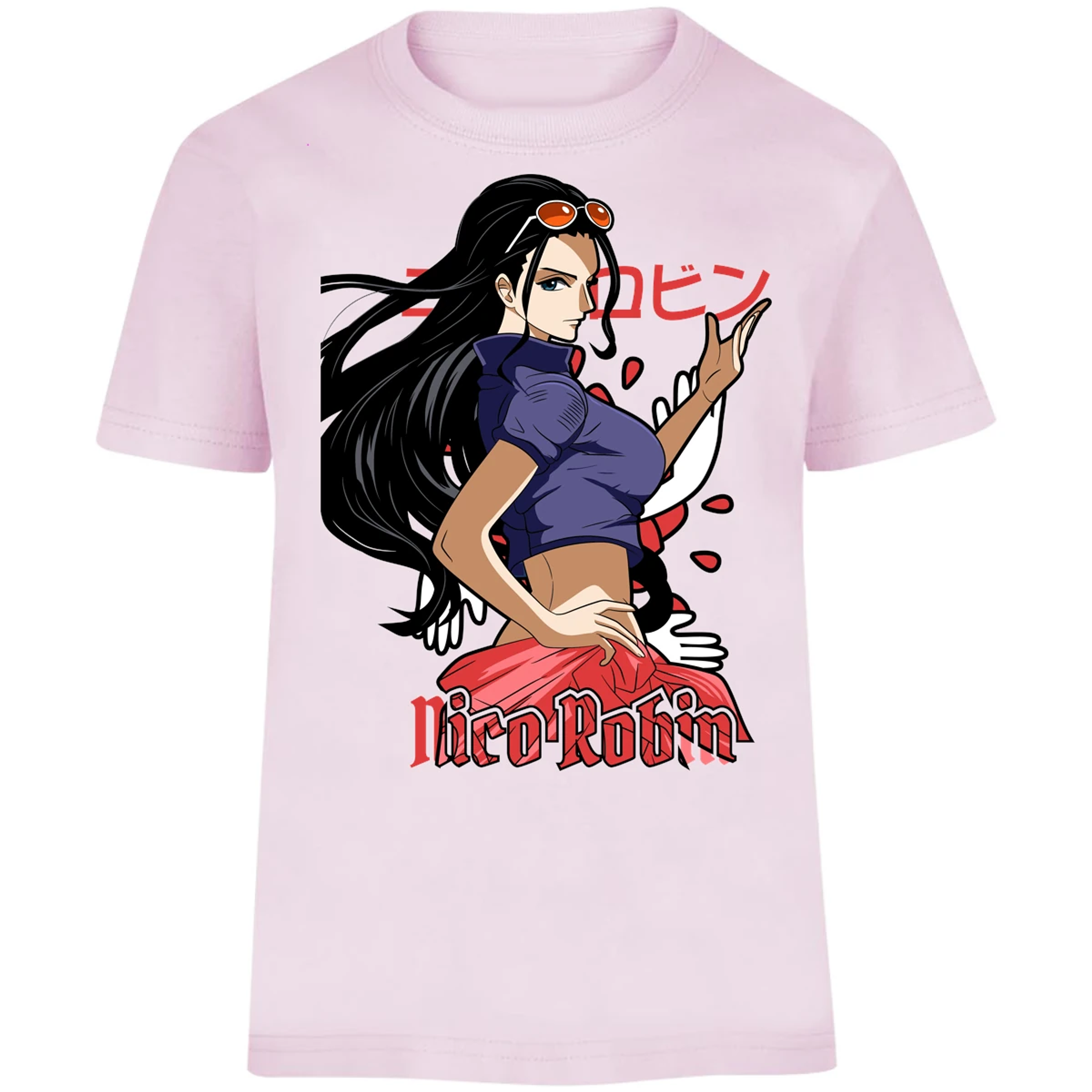 Playera One Piece Nico Robin para Niño 33