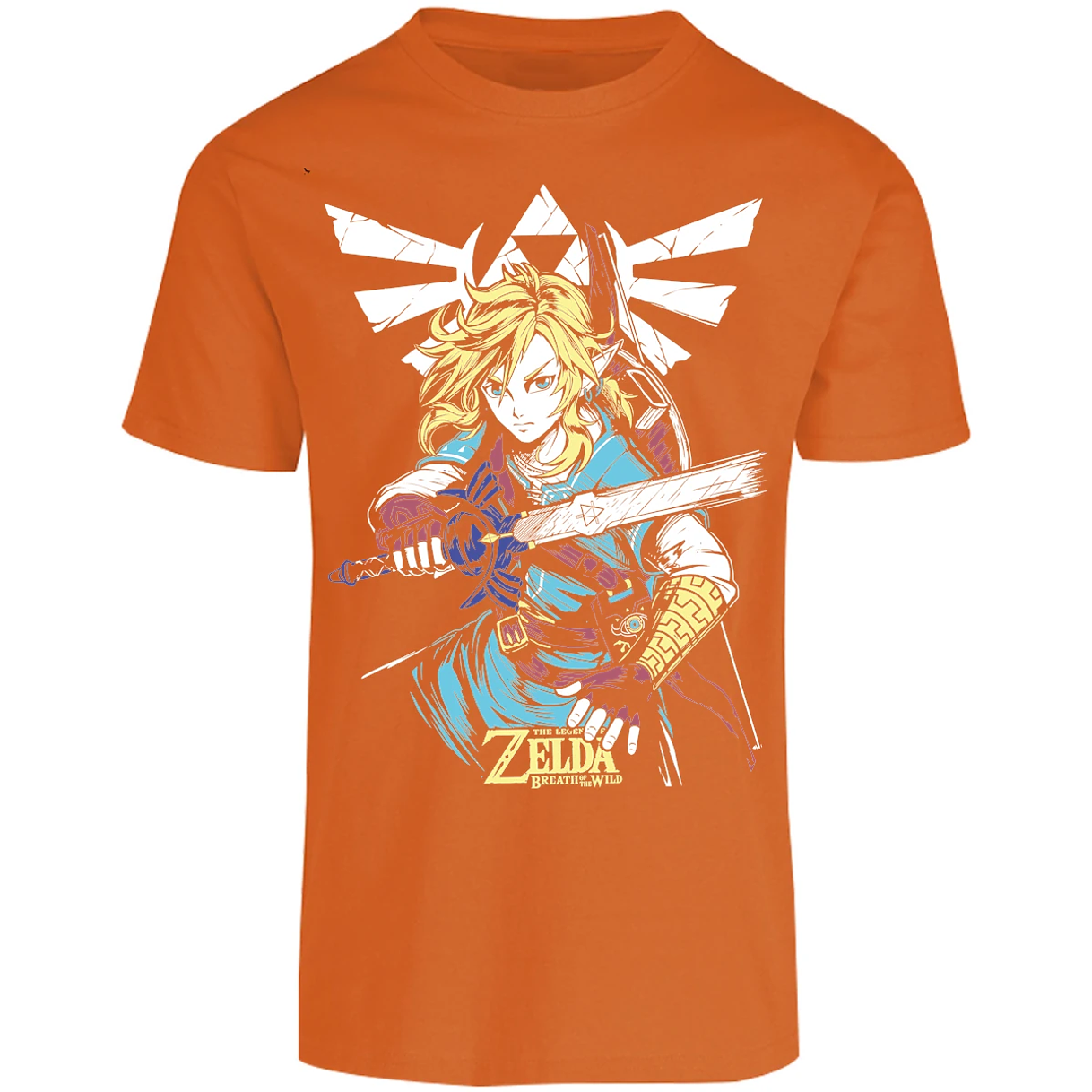 Playera The Leyend Of Zelda Link Botw para Adulto 1