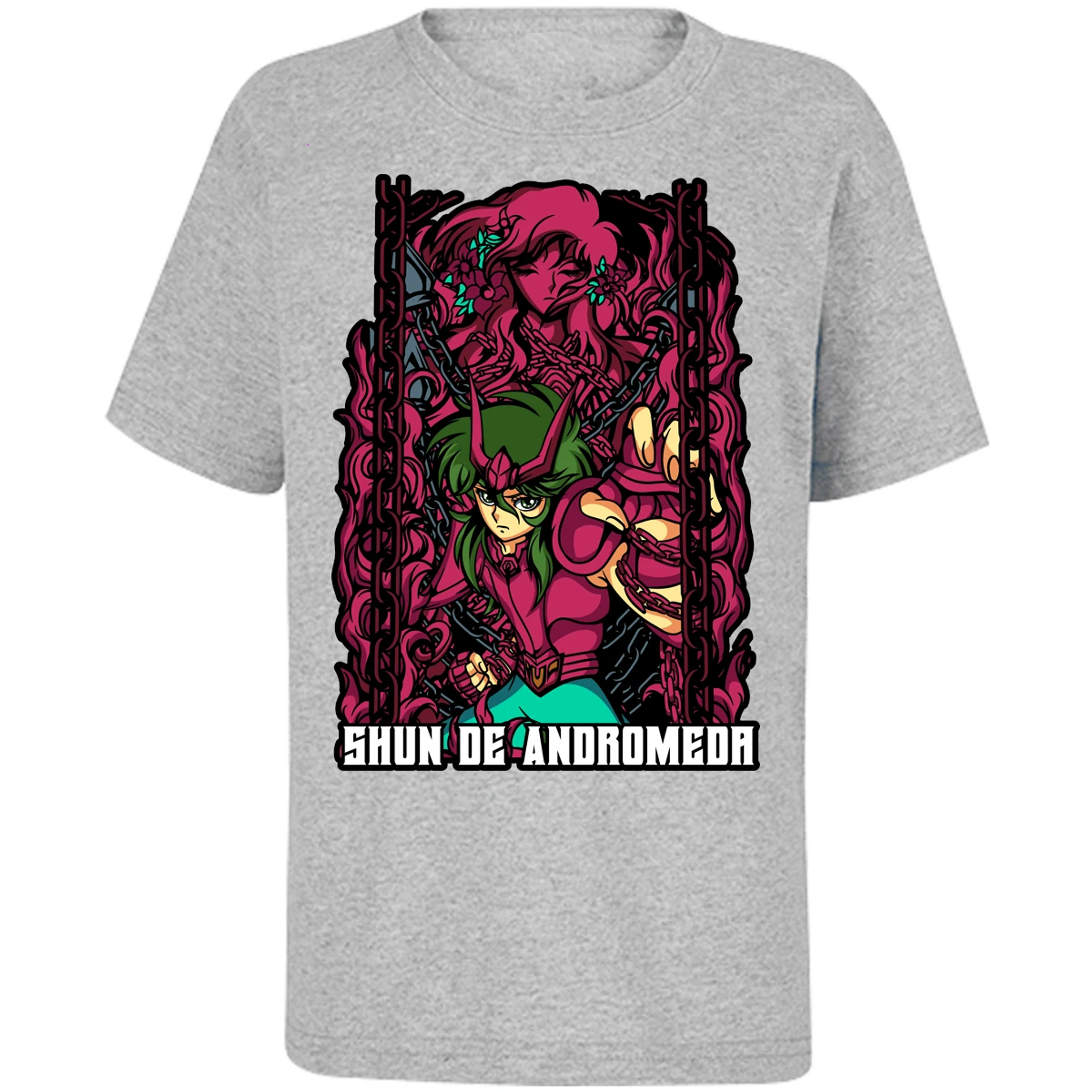 Playera Saint Seiya Shun Anime para Niño 7