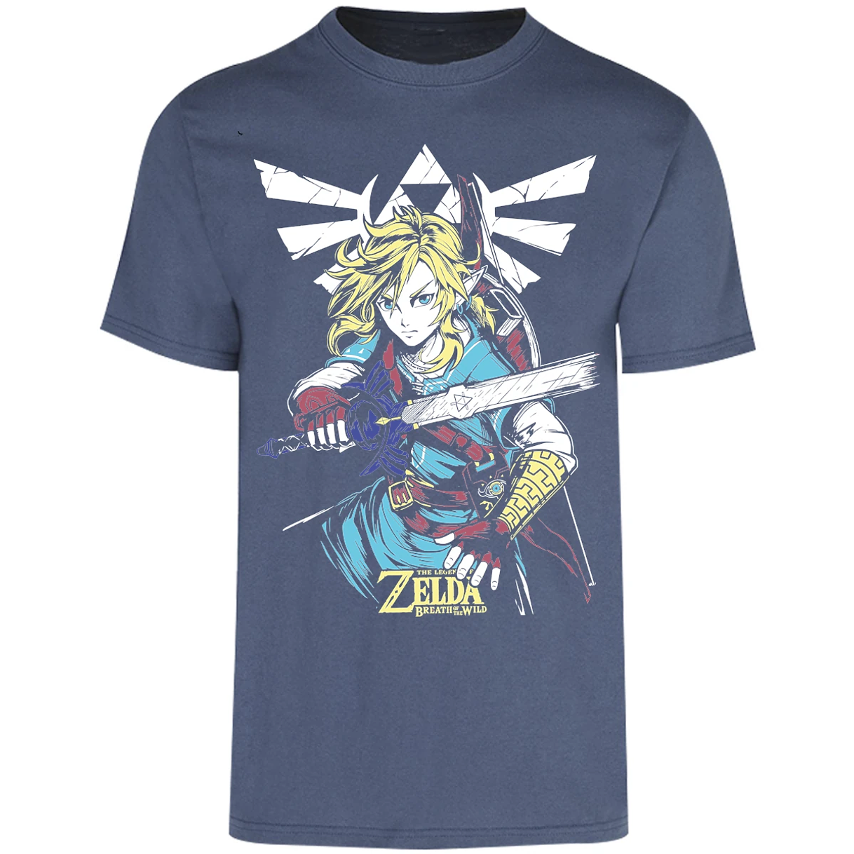 Playera The Leyend Of Zelda Link Botw para Adulto 4