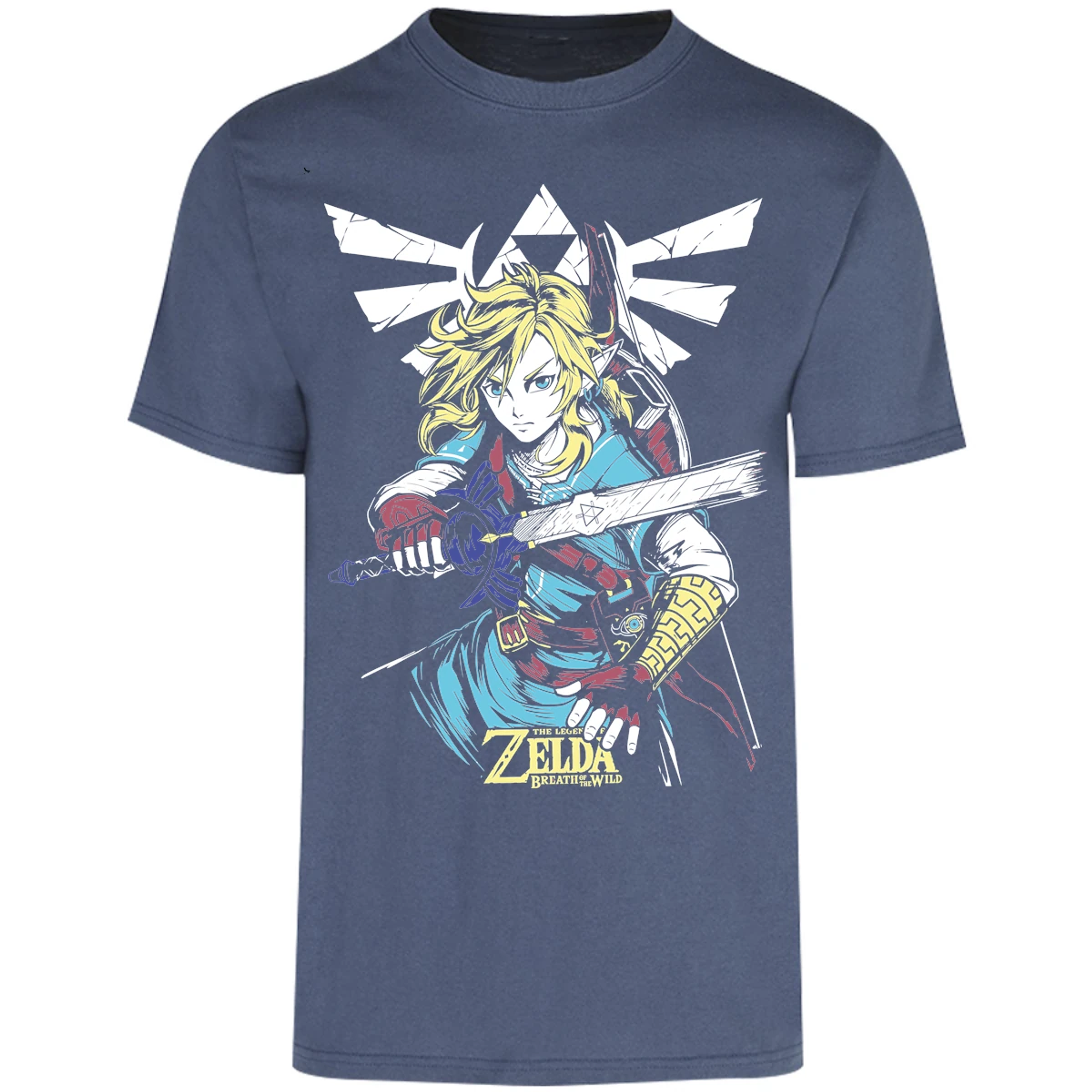 Playera The Leyend Of Zelda Link Botw para Adulto 4