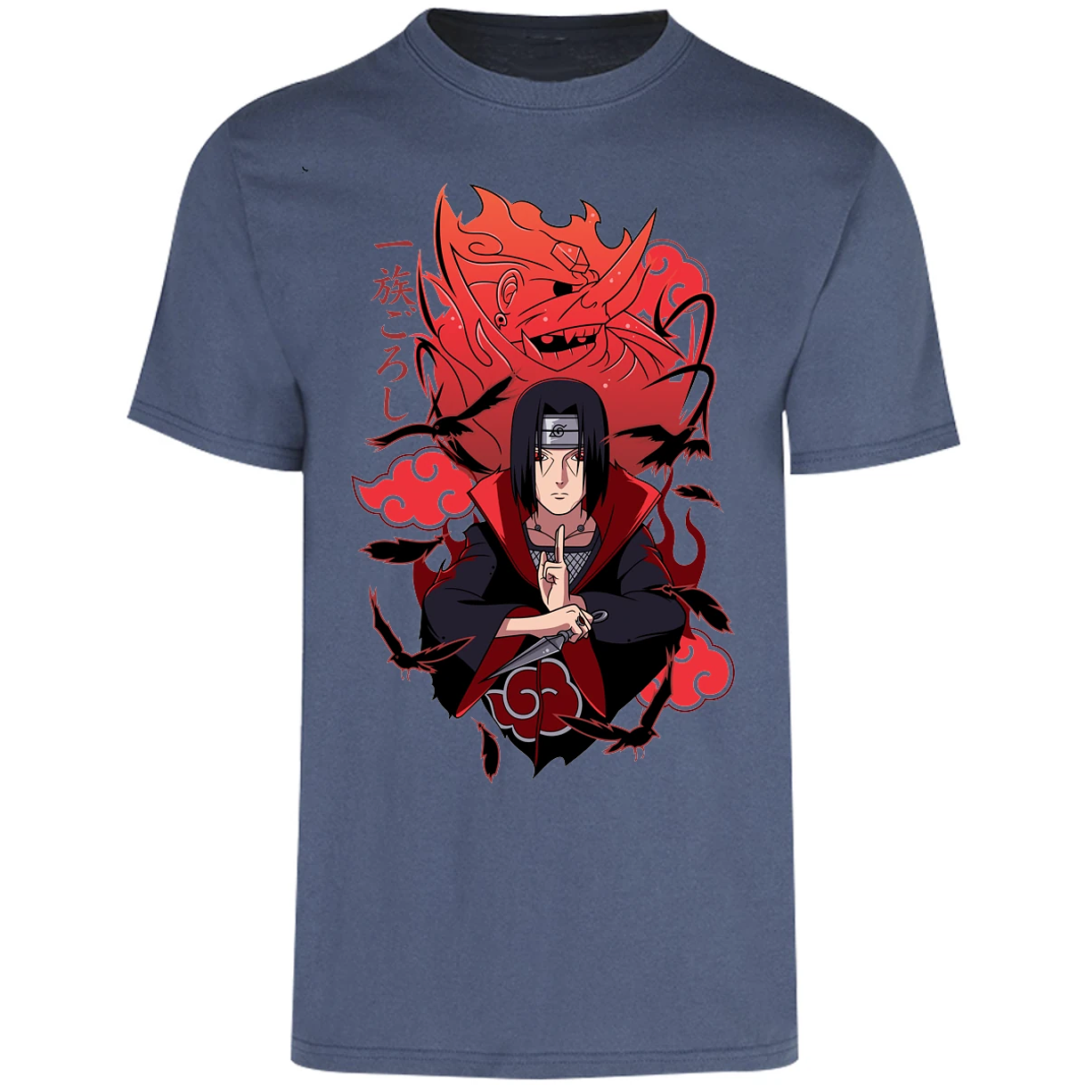 Playera Naruto Itachi Anime para Adulto 15