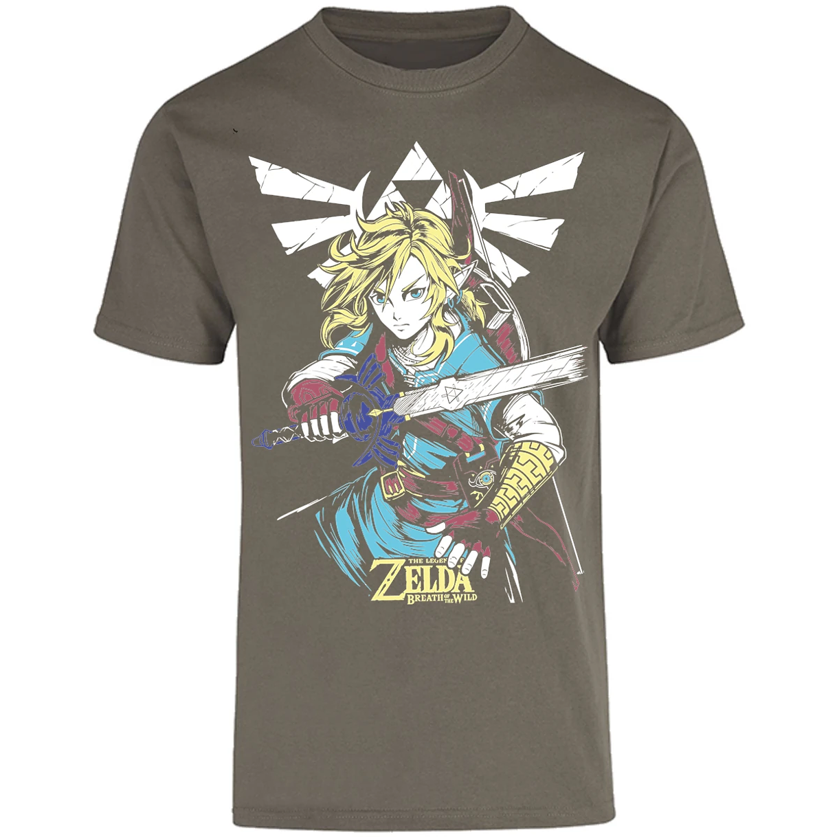 Playera The Leyend Of Zelda Link Botw para Adulto 7