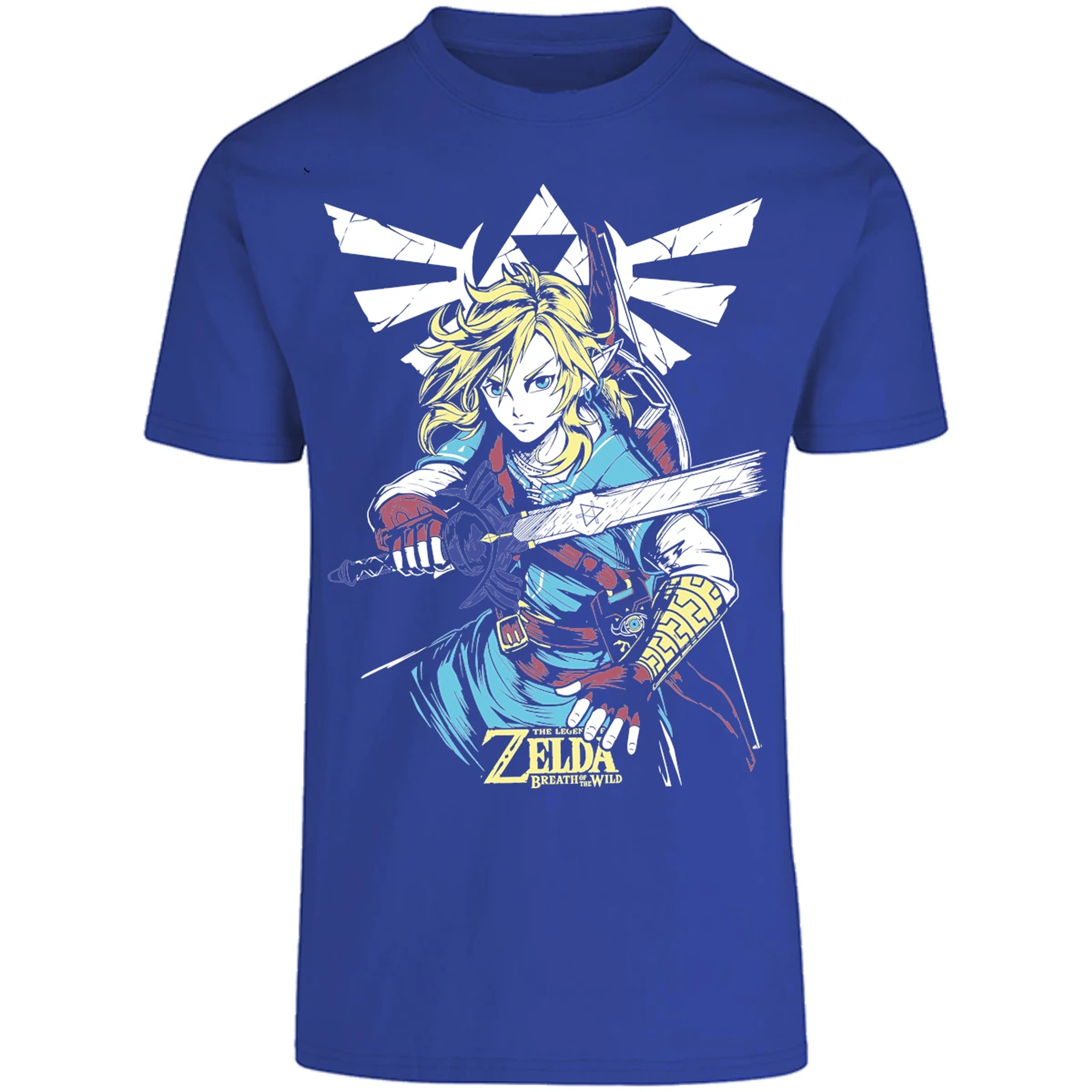 Playera The Leyend Of Zelda Link Botw para Adulto 8
