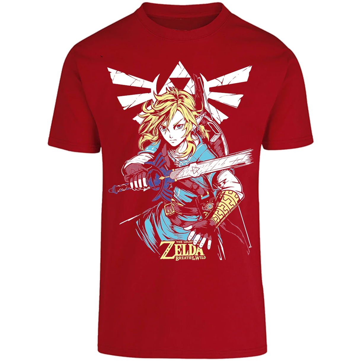 Playera The Leyend Of Zelda Link Botw para Adulto 13
