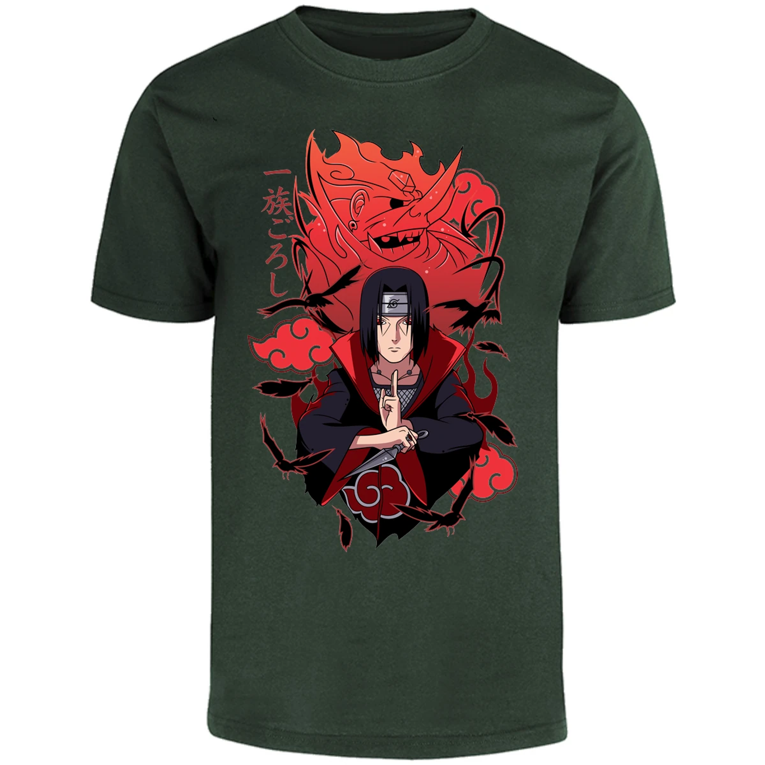Playera Naruto Itachi Anime para Adulto 25