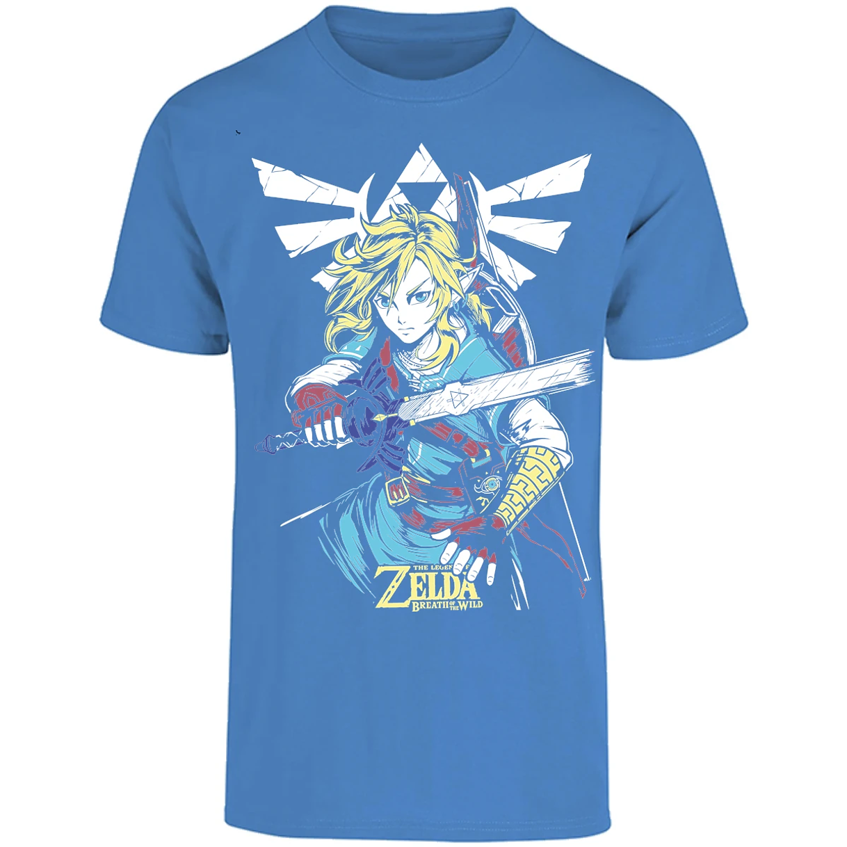 Playera The Leyend Of Zelda Link Botw para Adulto 15