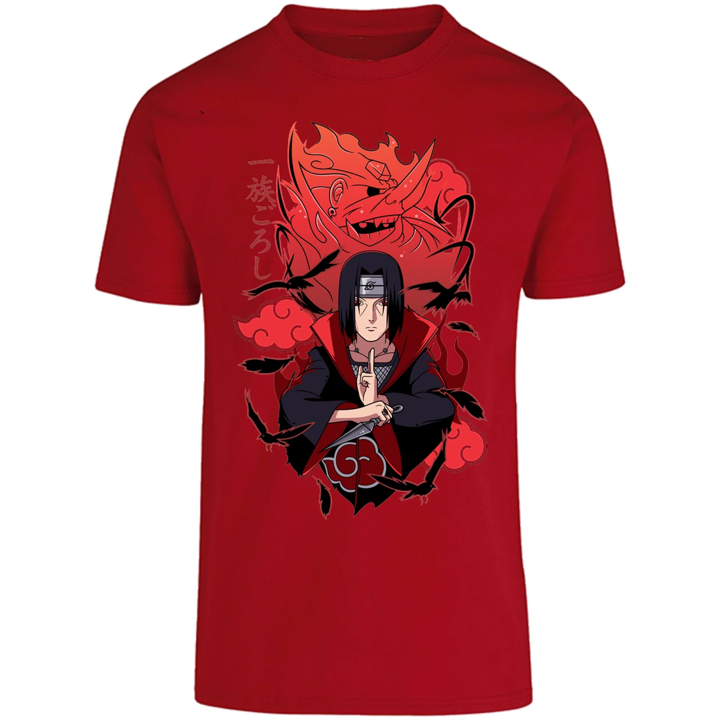 Playera Naruto Itachi Anime para Adulto 26