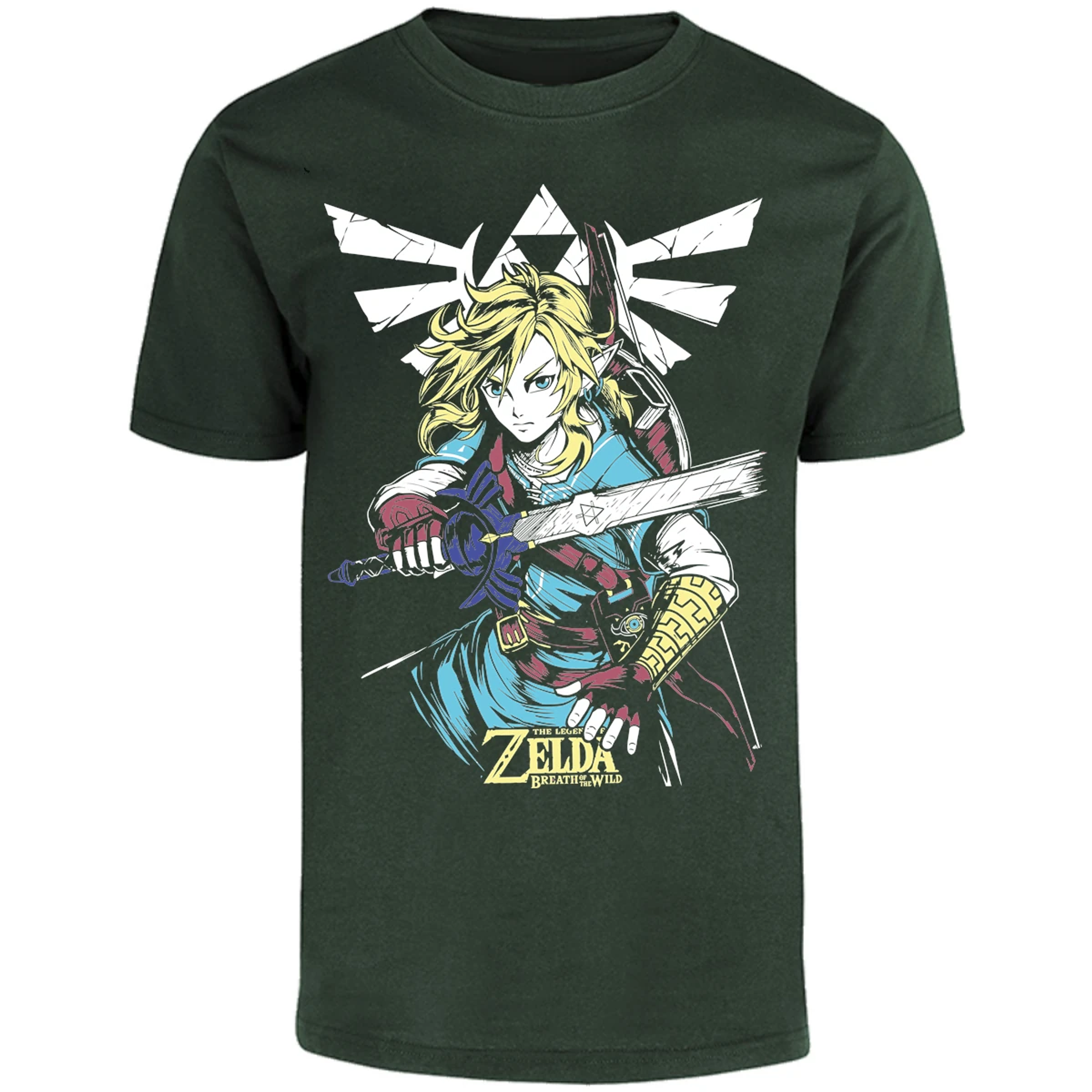 Playera The Leyend Of Zelda Link Botw para Adulto 25