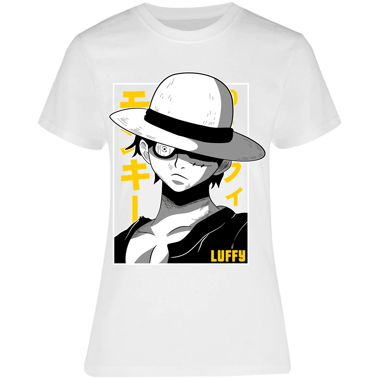 Blusa One Piece Luffy Basic Blusa para Mujer 3