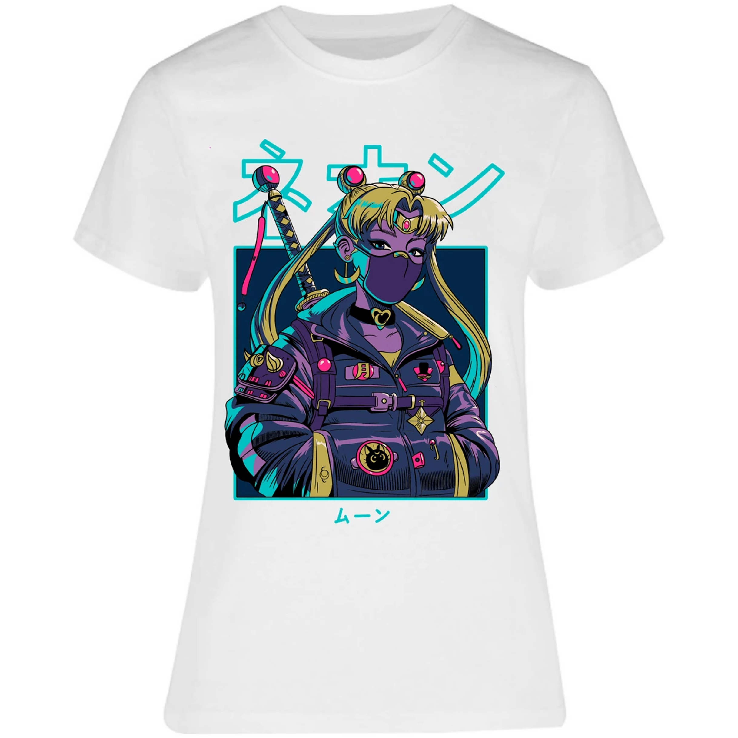 Blusa Sailor Moon Sailor Moon Cyberpunk Blusa para Mujer 2