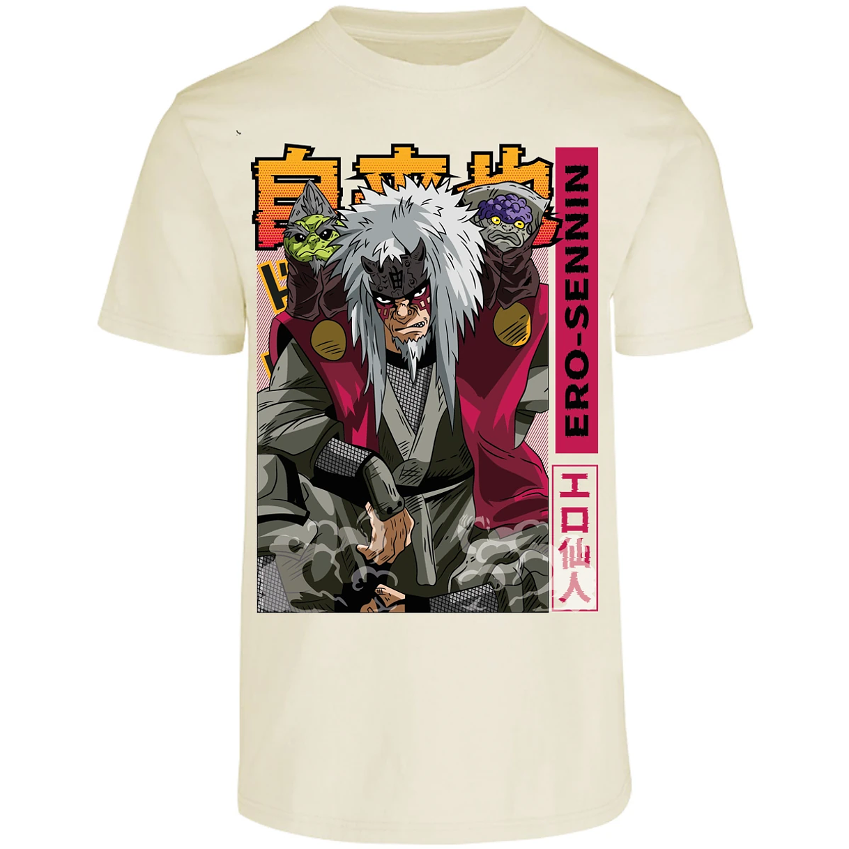 Playera Naruto Jiraiya Diseo para Adulto 16