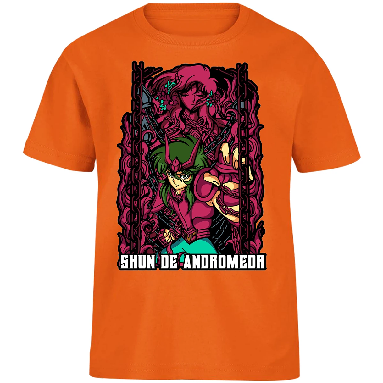 Playera Saint Seiya Shun Anime para Niño 1