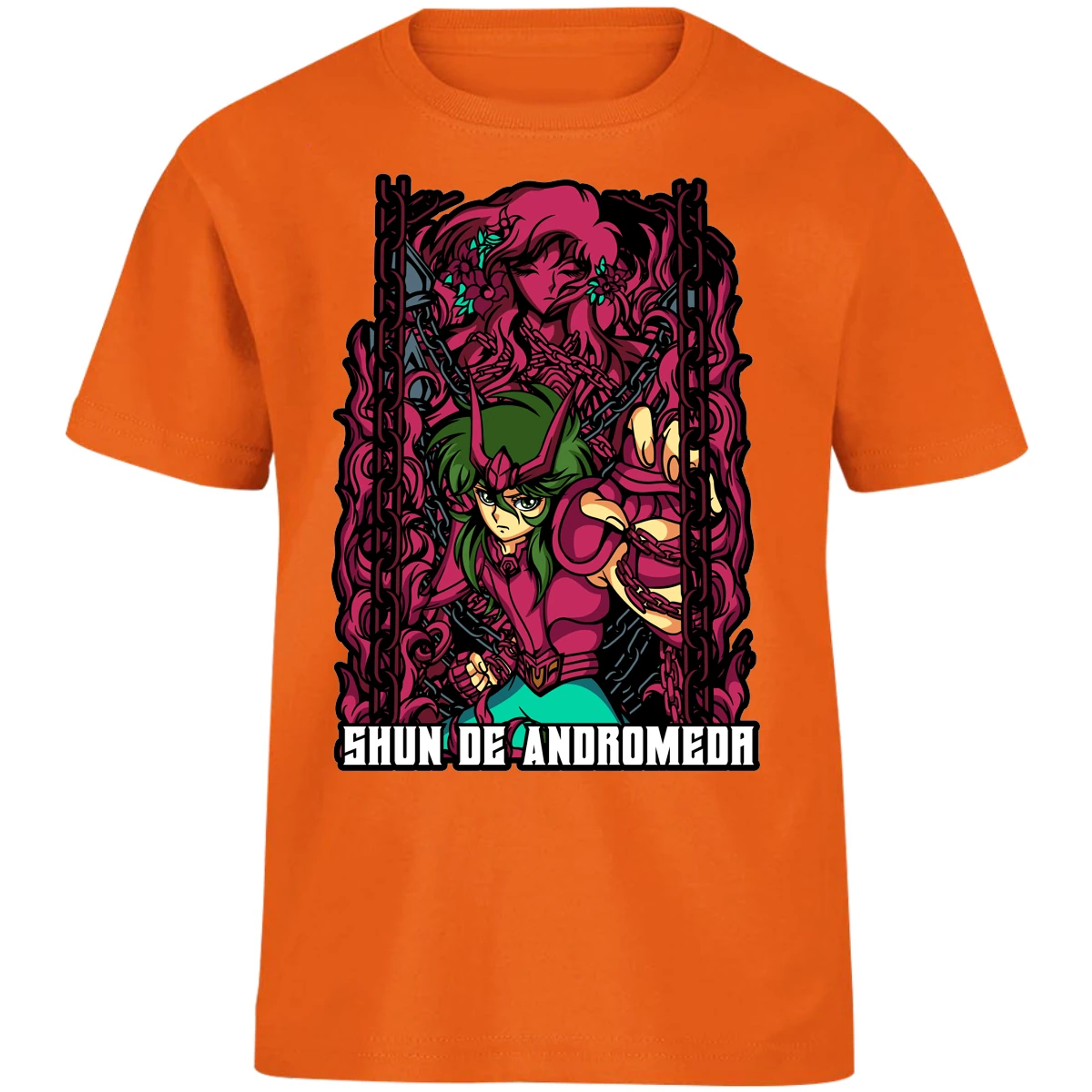 Playera Saint Seiya Shun Anime para Niño 1